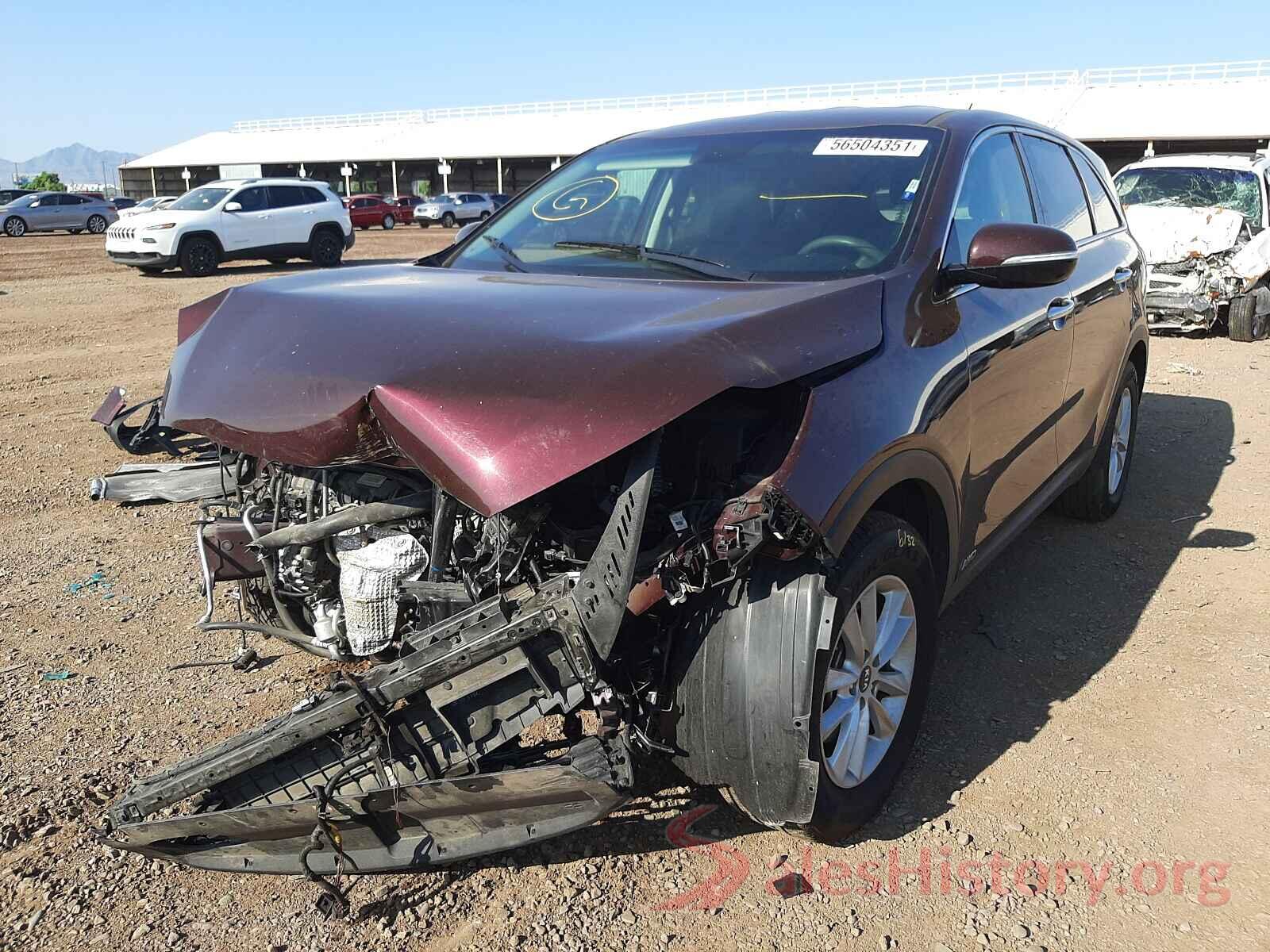 5XYPGDA57KG467473 2019 KIA SORENTO