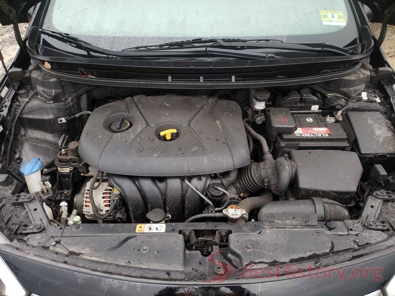 KNAFK4A62G5527997 2016 KIA FORTE