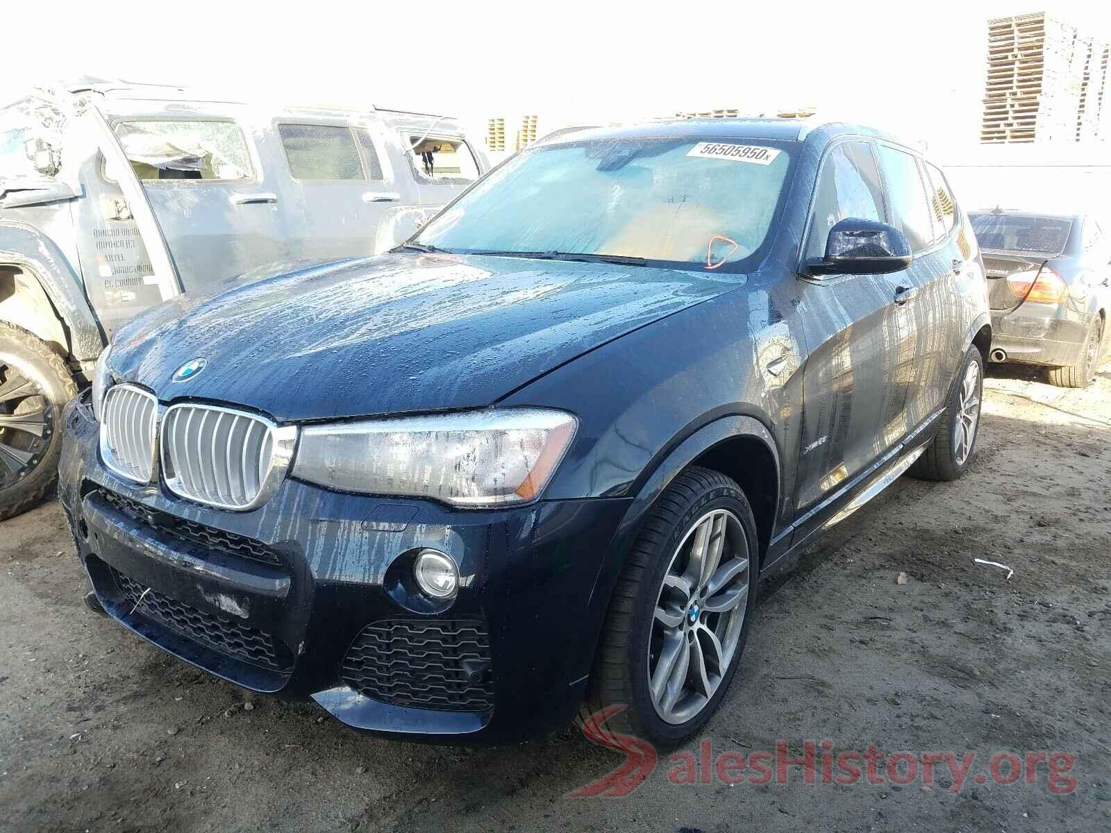 5UXWX9C35H0T23423 2017 BMW X3