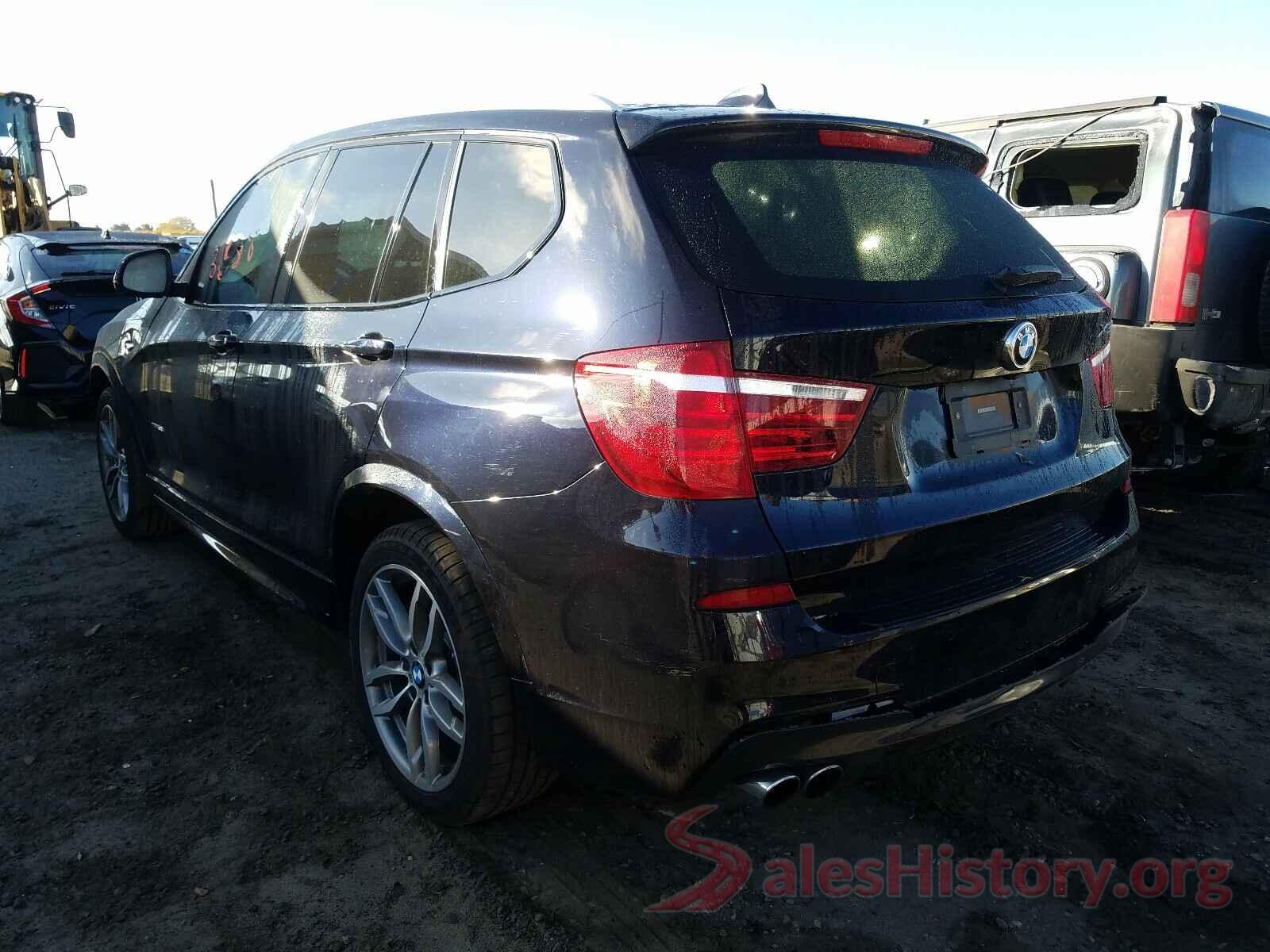 5UXWX9C35H0T23423 2017 BMW X3