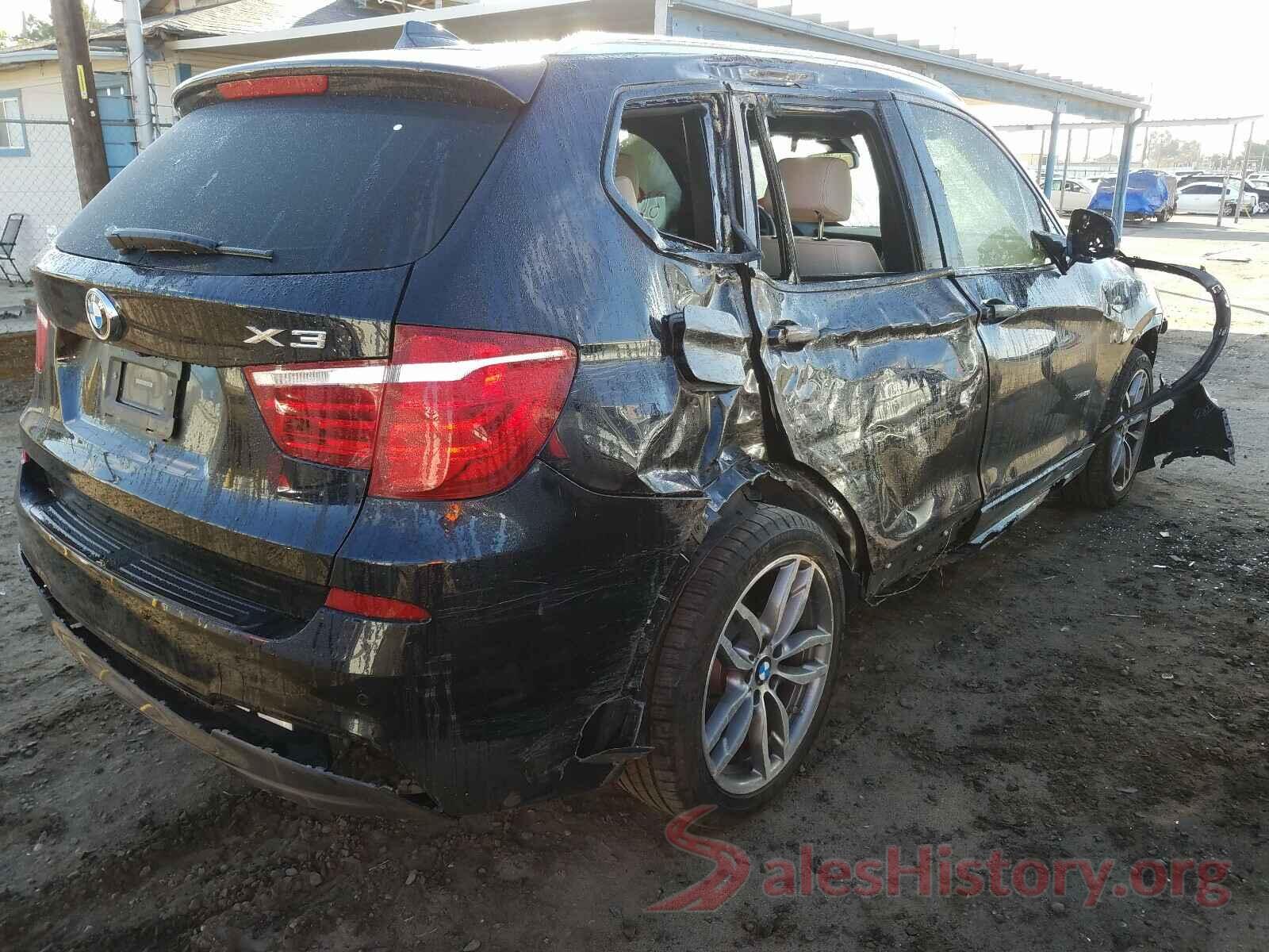 5UXWX9C35H0T23423 2017 BMW X3