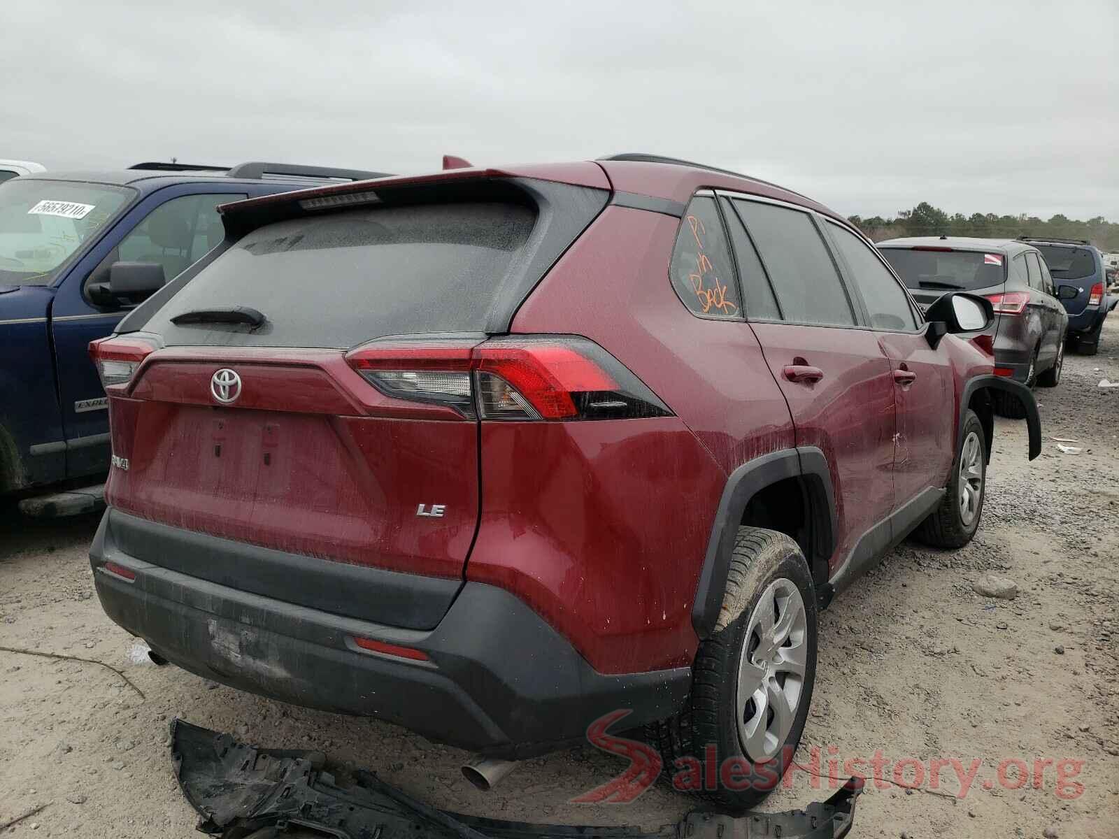 2T3H1RFVXKW002537 2019 TOYOTA RAV4