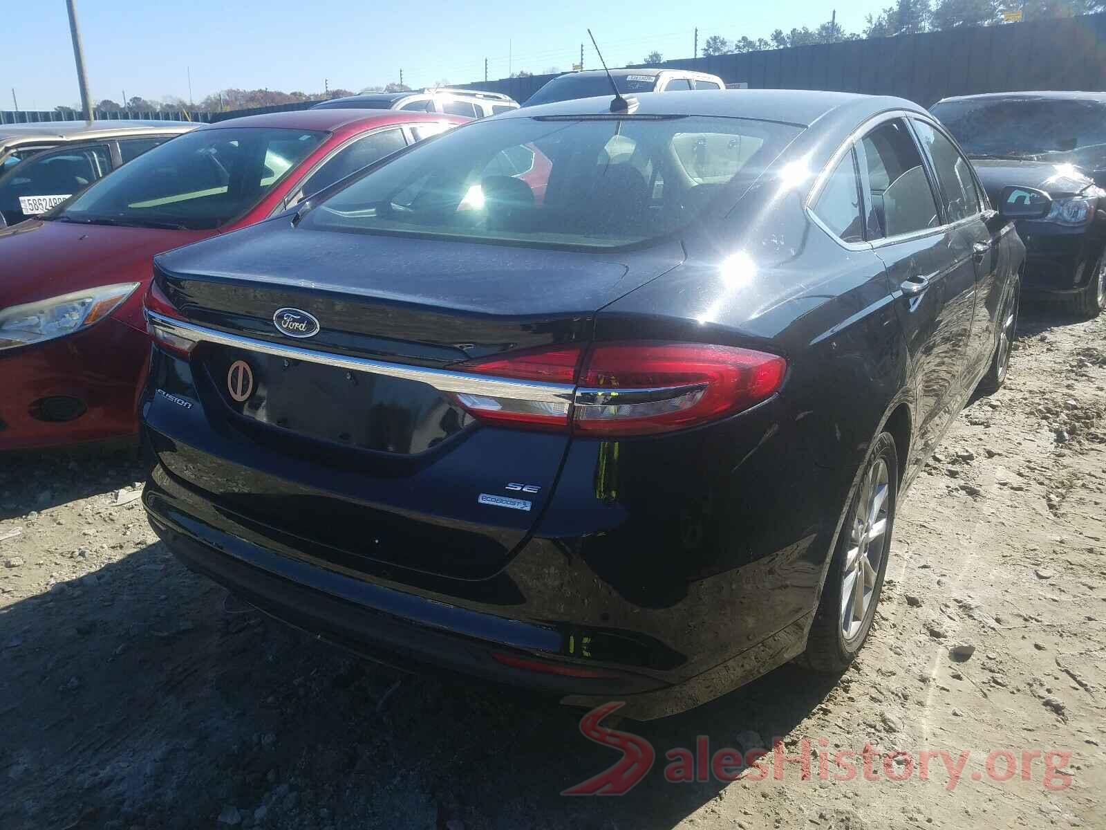 3FA6P0HD7HR240225 2017 FORD FUSION