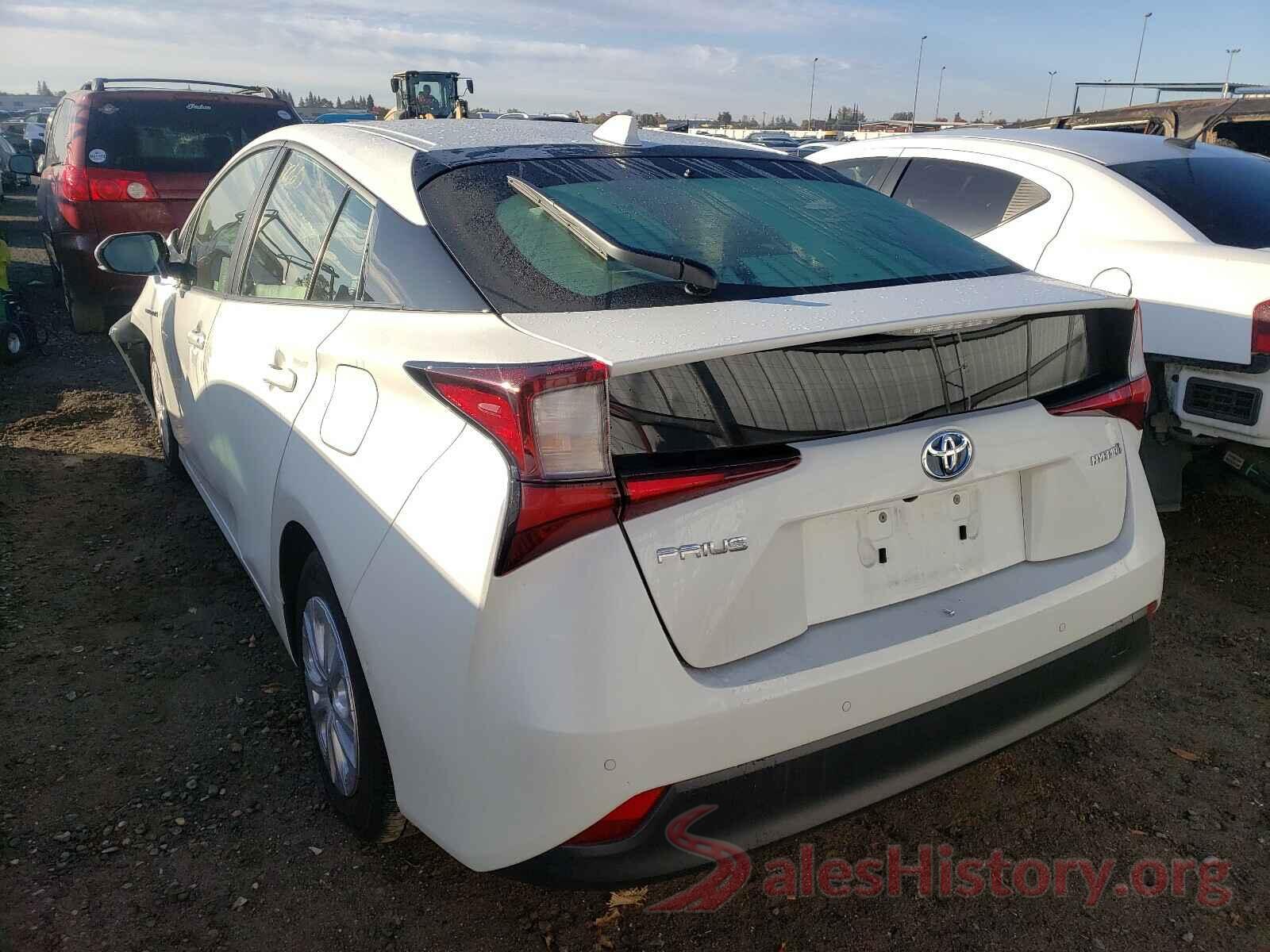 JTDKARFU1L3123362 2020 TOYOTA PRIUS