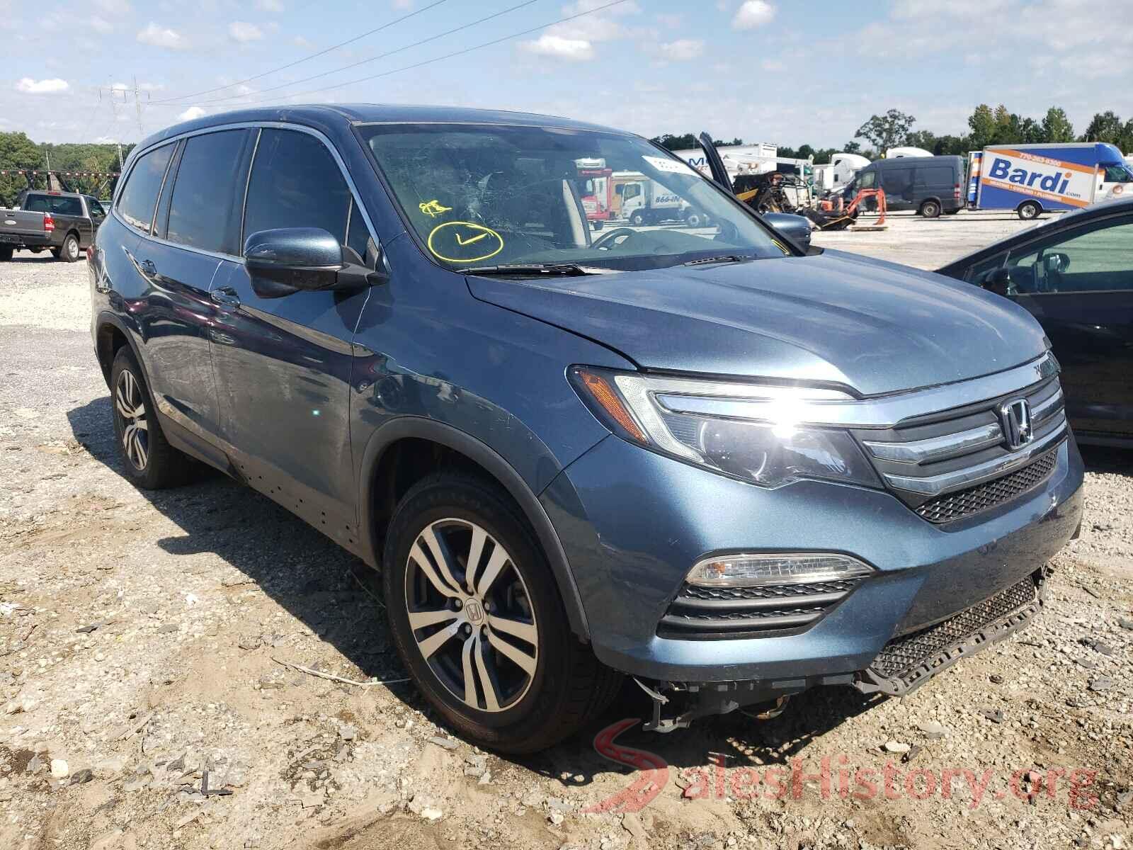 5FNYF6H52GB072222 2016 HONDA PILOT