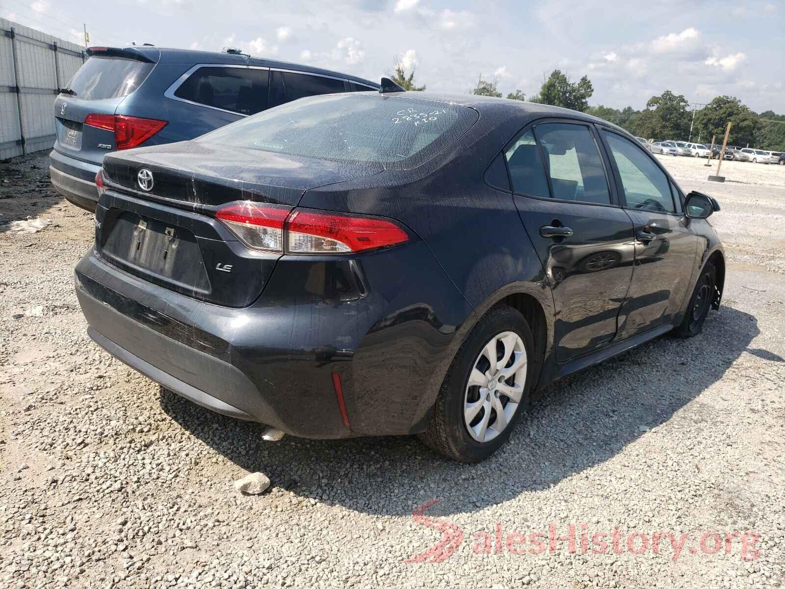 5YFEPRAE7LP105516 2020 TOYOTA COROLLA