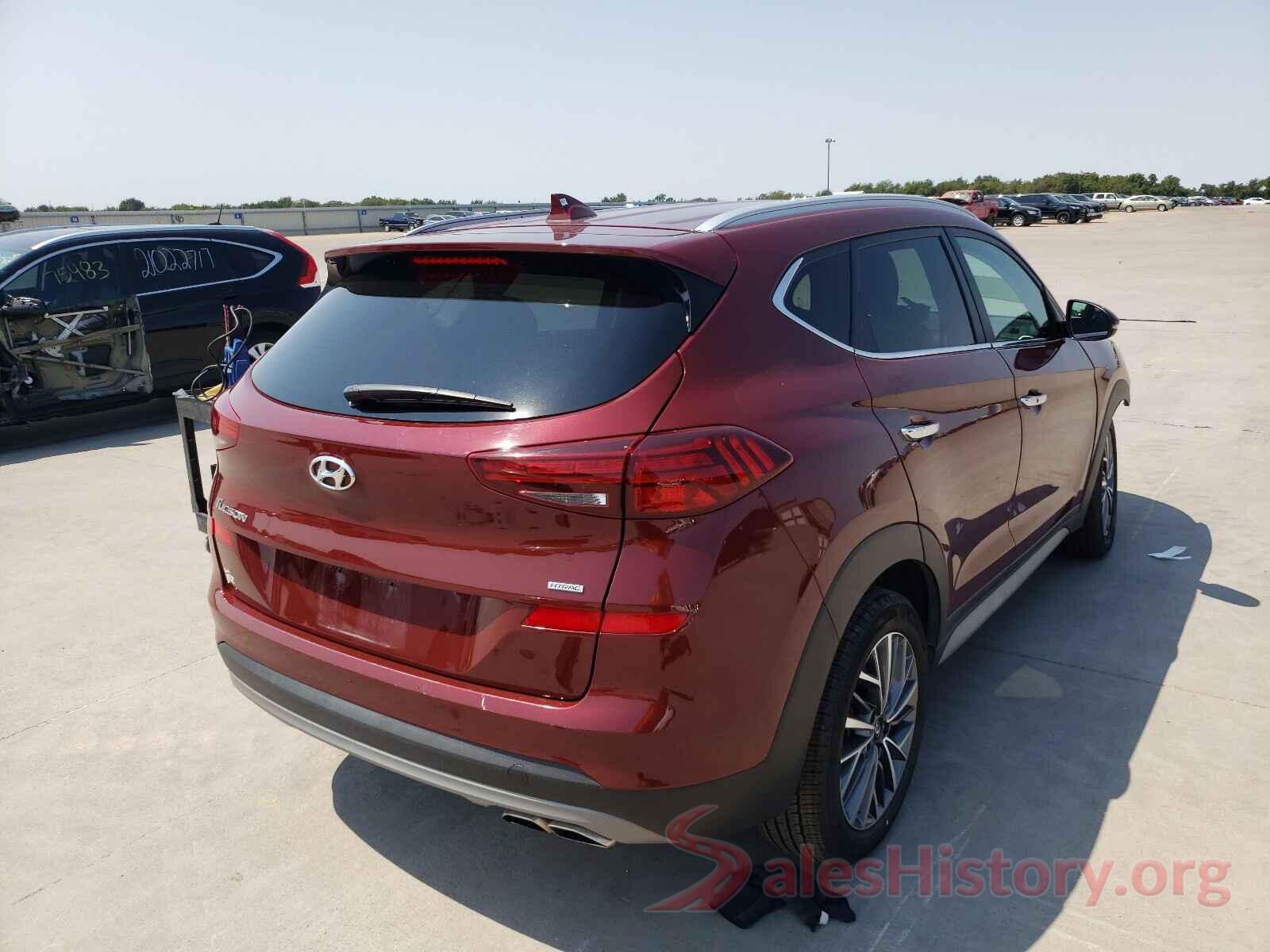 KM8J3CAL2KU036981 2019 HYUNDAI TUCSON