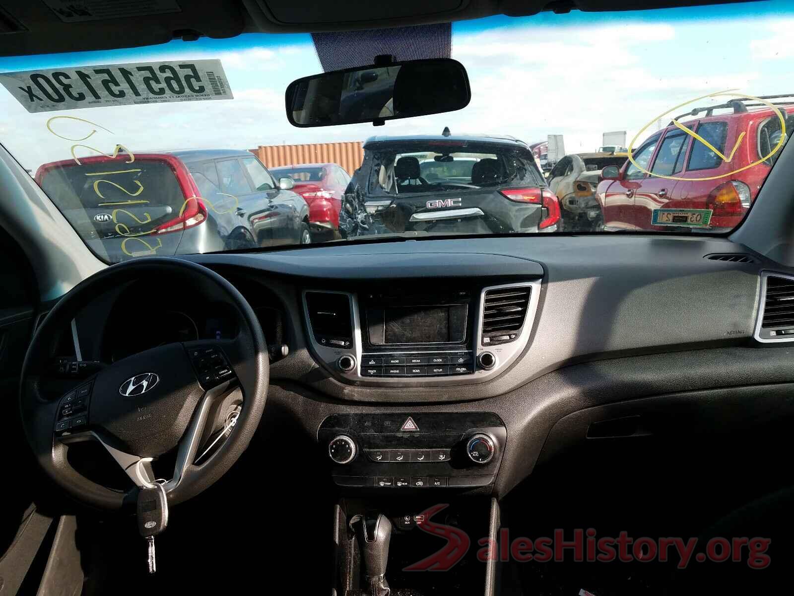 KM8J23A44HU367372 2017 HYUNDAI TUCSON