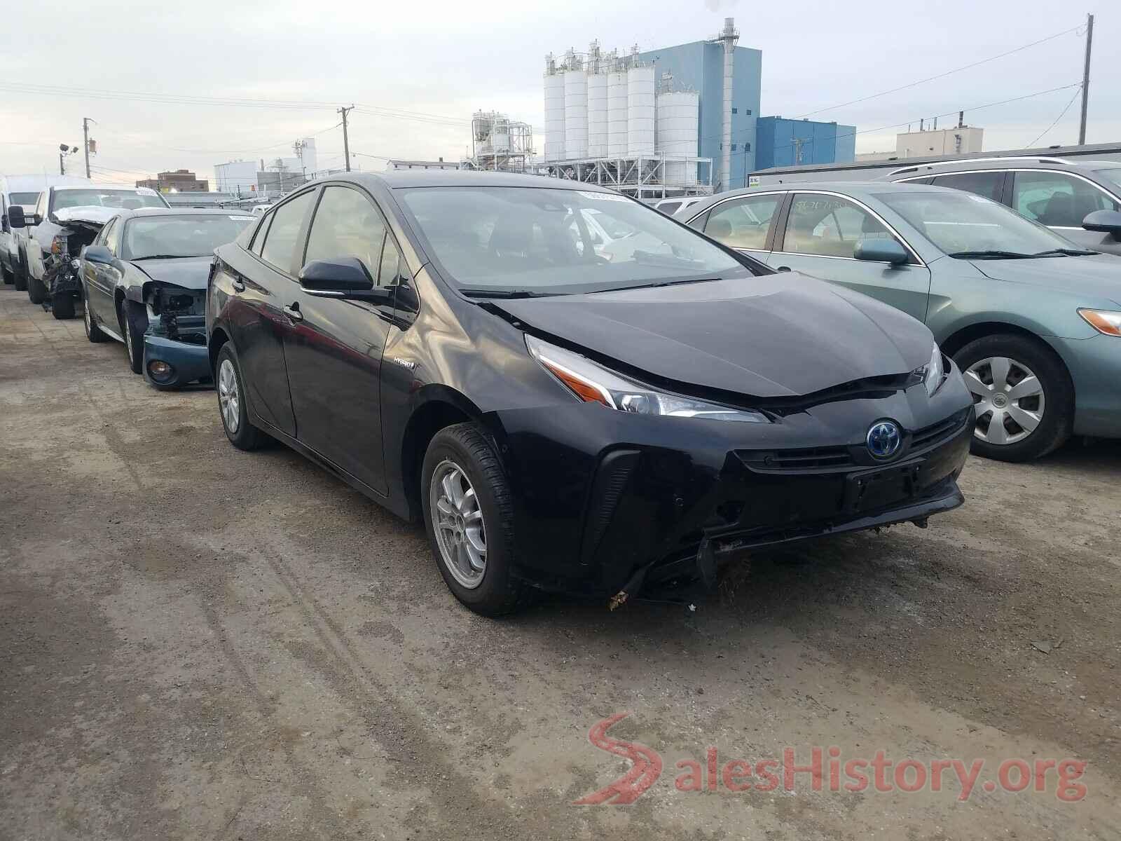 JTDKARFU4K3093000 2019 TOYOTA PRIUS