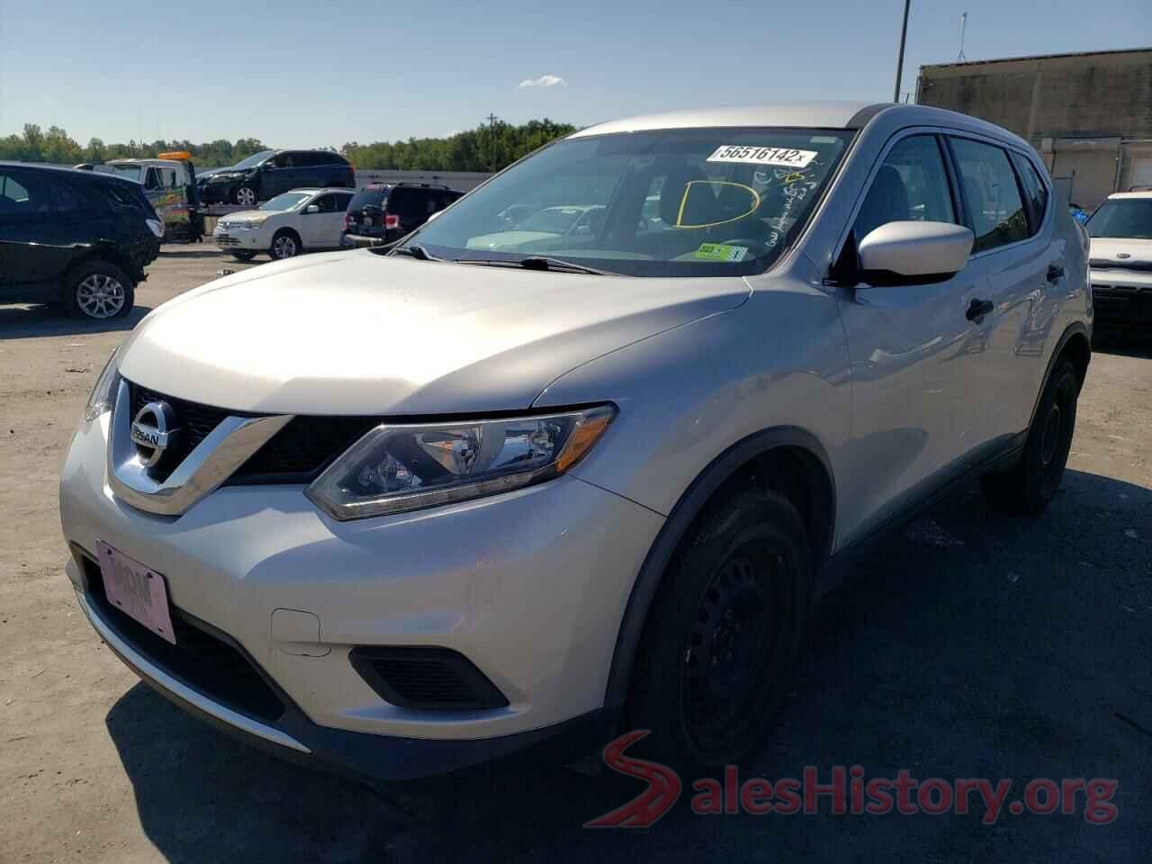 KNMAT2MT5GP690504 2016 NISSAN ROGUE