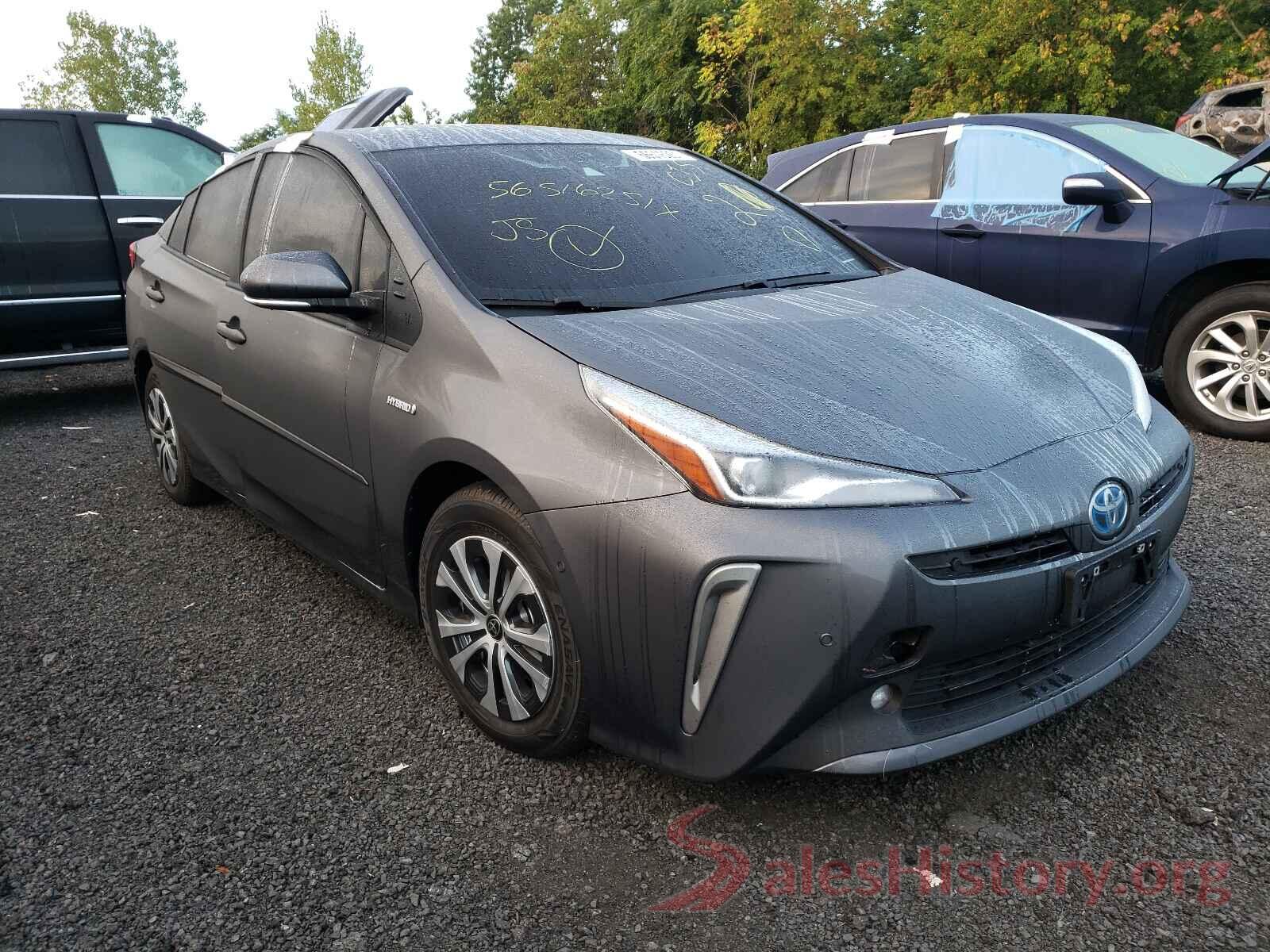 JTDL9MFUXM3023407 2021 TOYOTA PRIUS