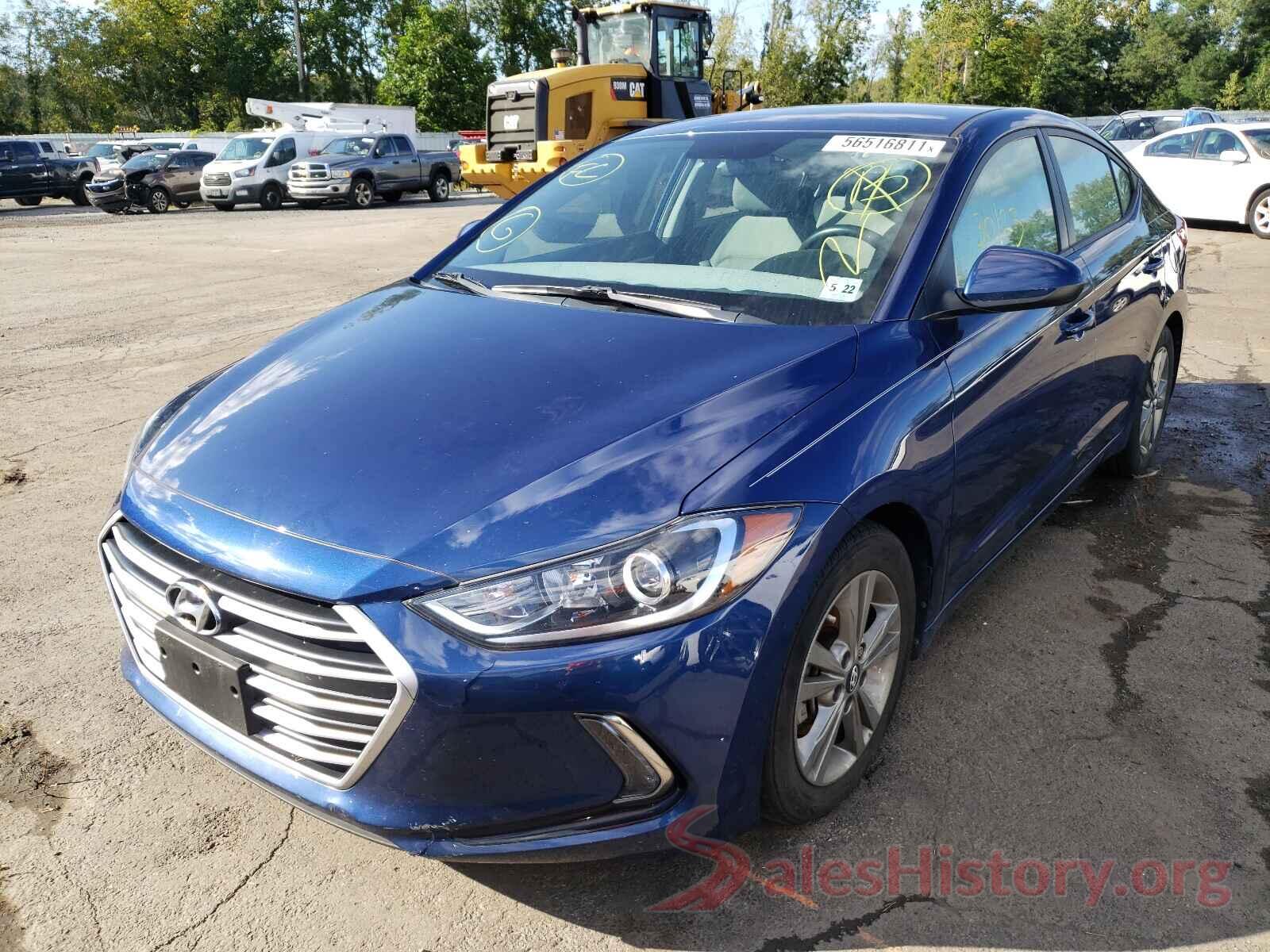 5NPD84LF8HH055733 2017 HYUNDAI ELANTRA