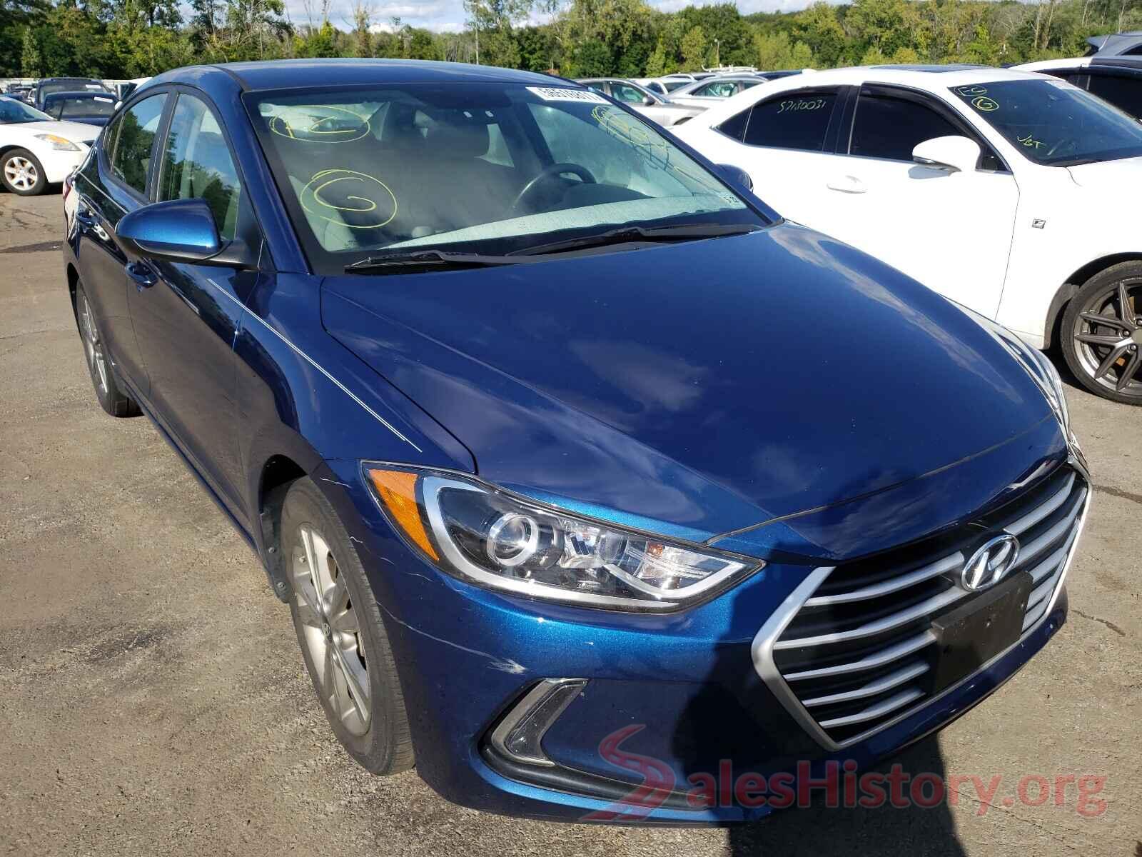 5NPD84LF8HH055733 2017 HYUNDAI ELANTRA