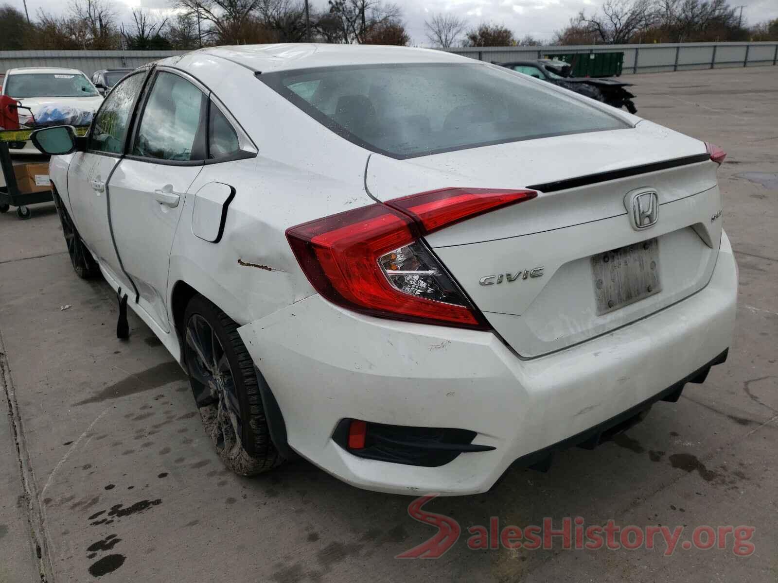 19XFC2F88KE000185 2019 HONDA CIVIC