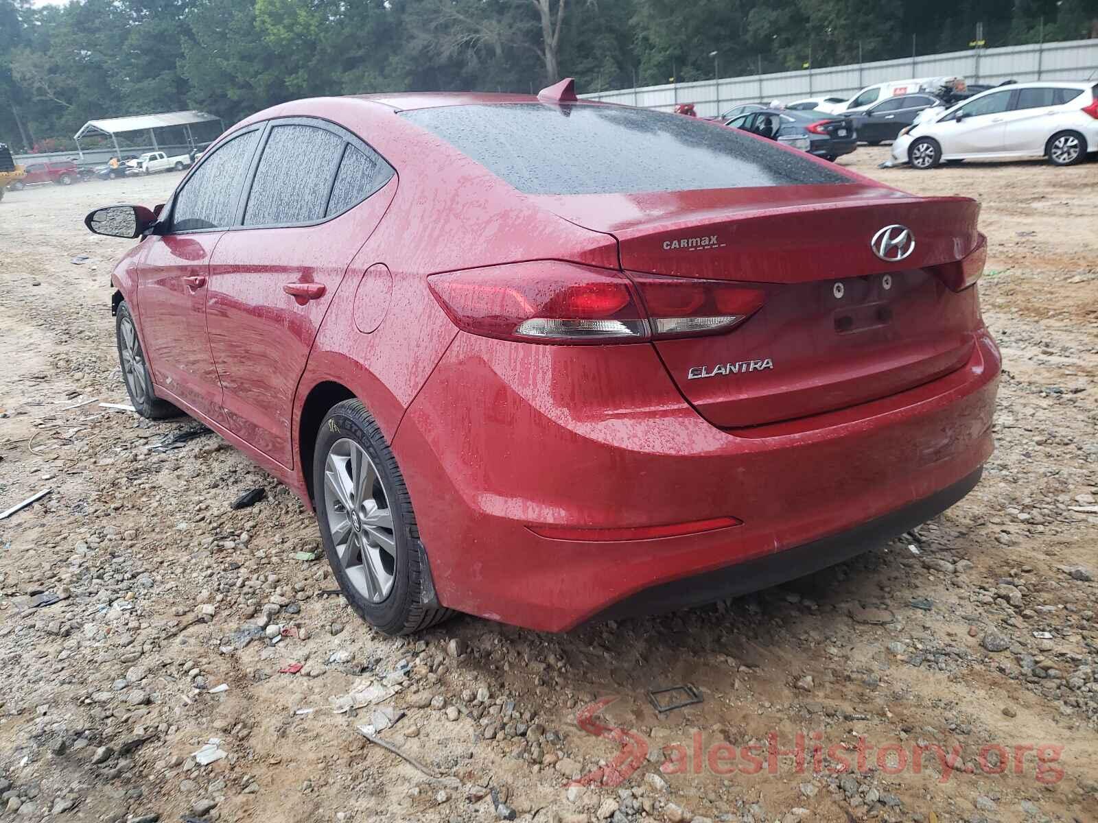 5NPD84LF7HH203550 2017 HYUNDAI ELANTRA