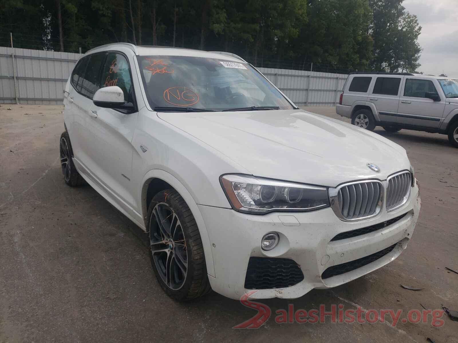 5UXWX7C33H0W39536 2017 BMW X3