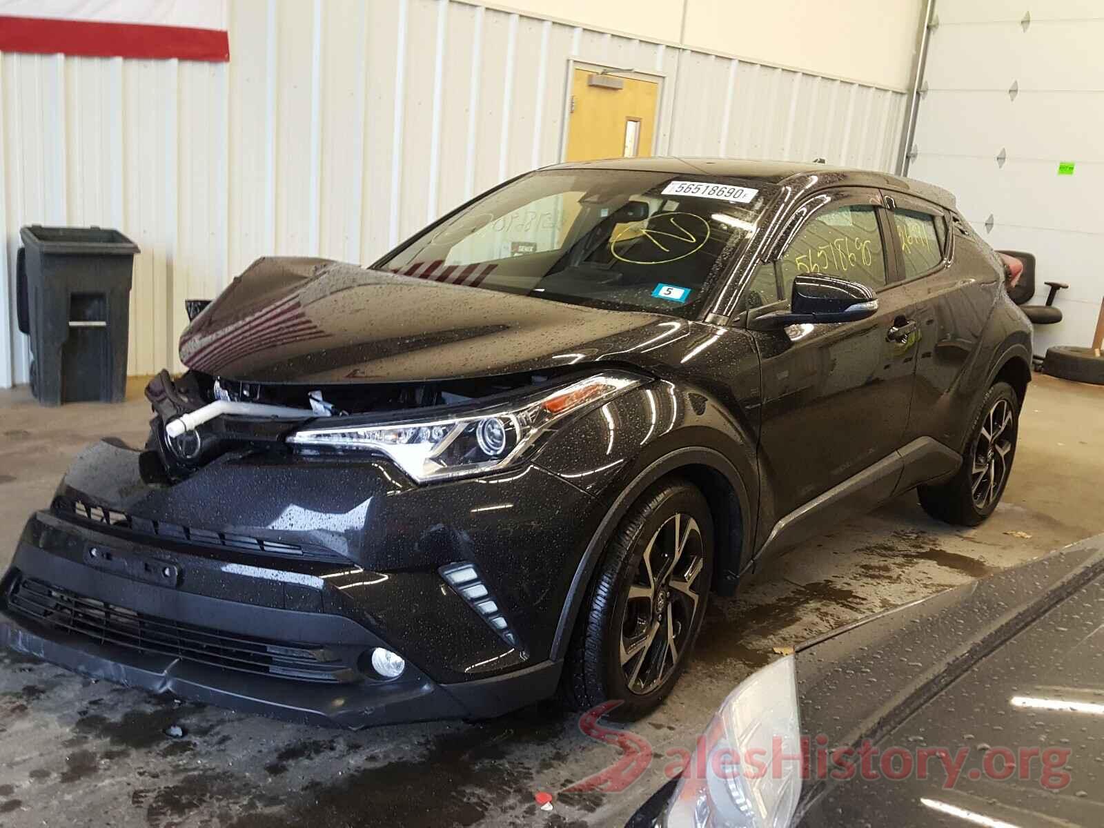 NMTKHMBX9JR041193 2018 TOYOTA C-HR