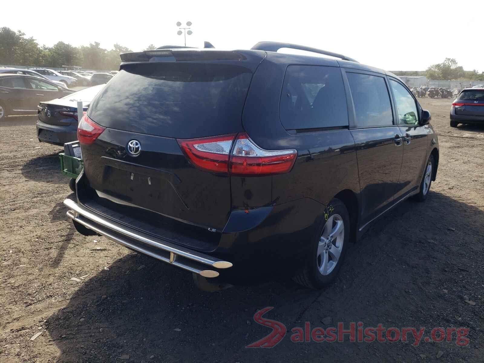 5TDKZ3DC0KS992743 2019 TOYOTA SIENNA