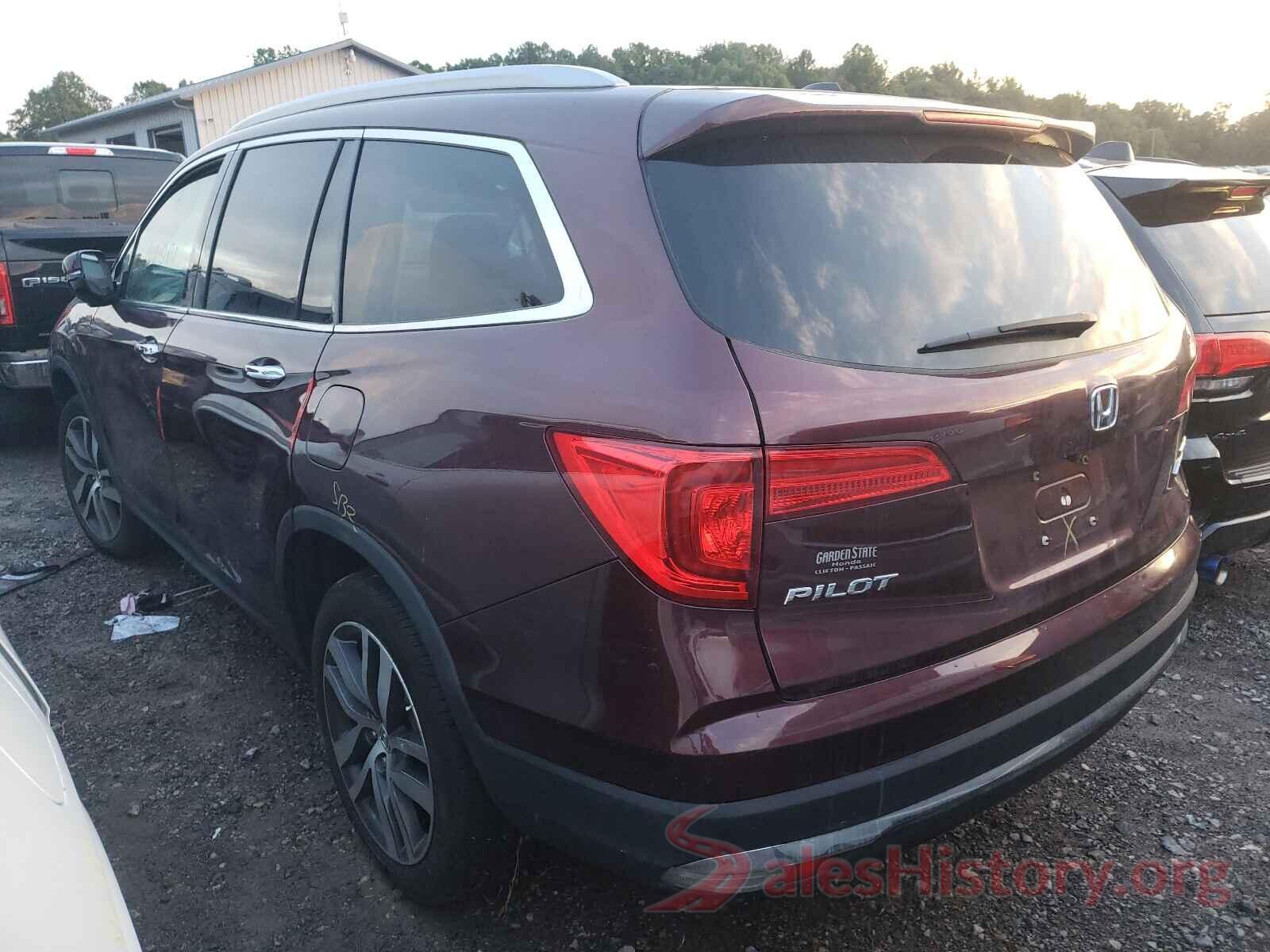 5FNYF6H98HB062587 2017 HONDA PILOT