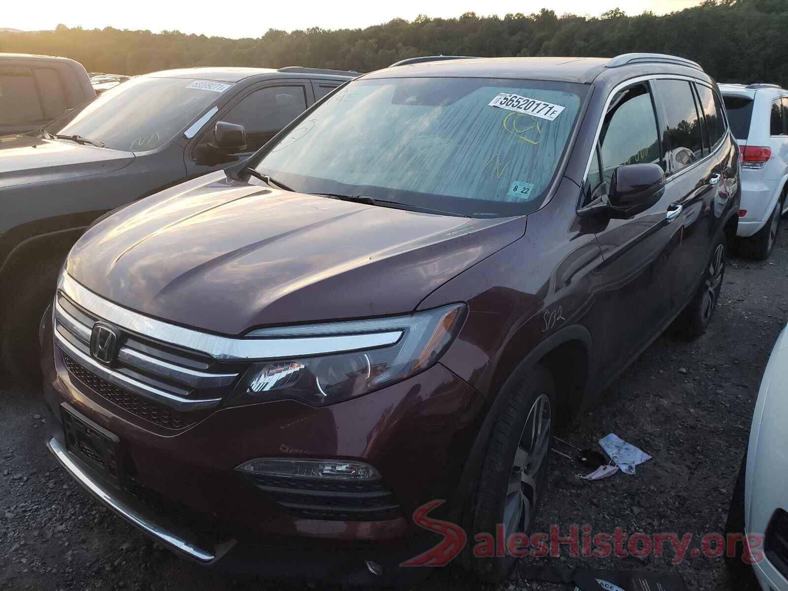 5FNYF6H98HB062587 2017 HONDA PILOT