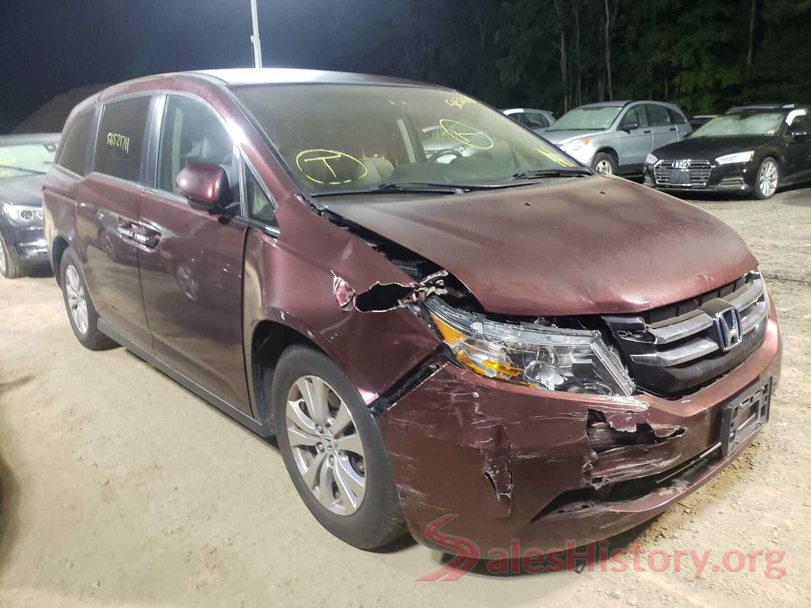 5FNRL5H48GB152445 2016 HONDA ODYSSEY