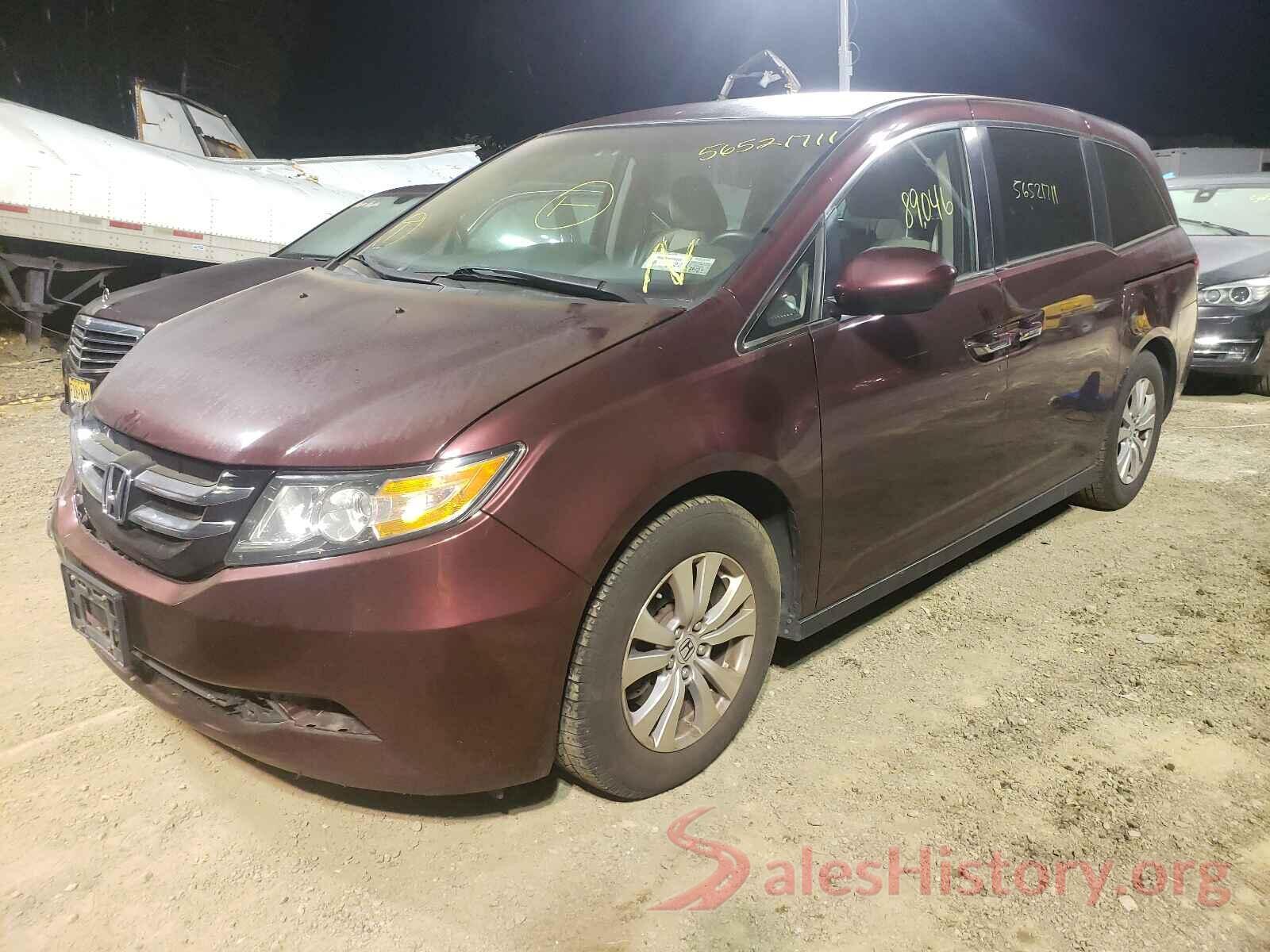 5FNRL5H48GB152445 2016 HONDA ODYSSEY