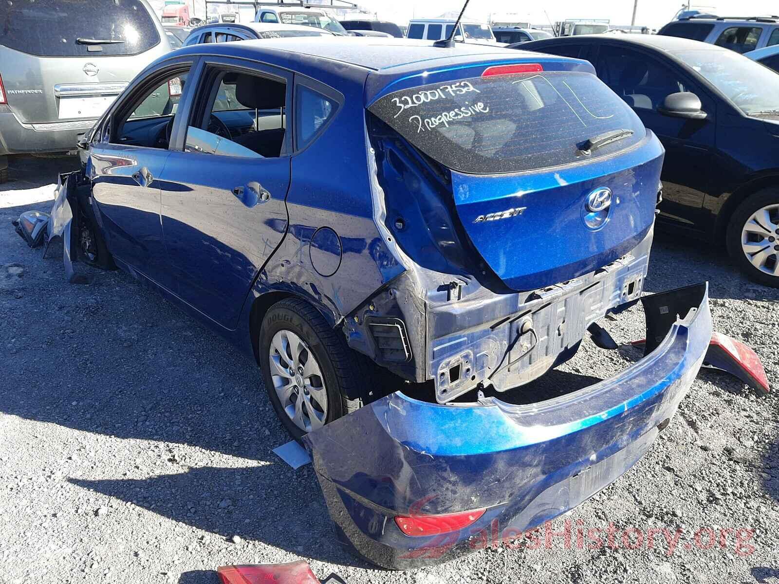 KMHCT5AE8GU279773 2016 HYUNDAI ACCENT