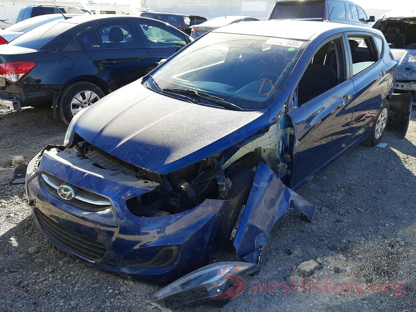 KMHCT5AE8GU279773 2016 HYUNDAI ACCENT