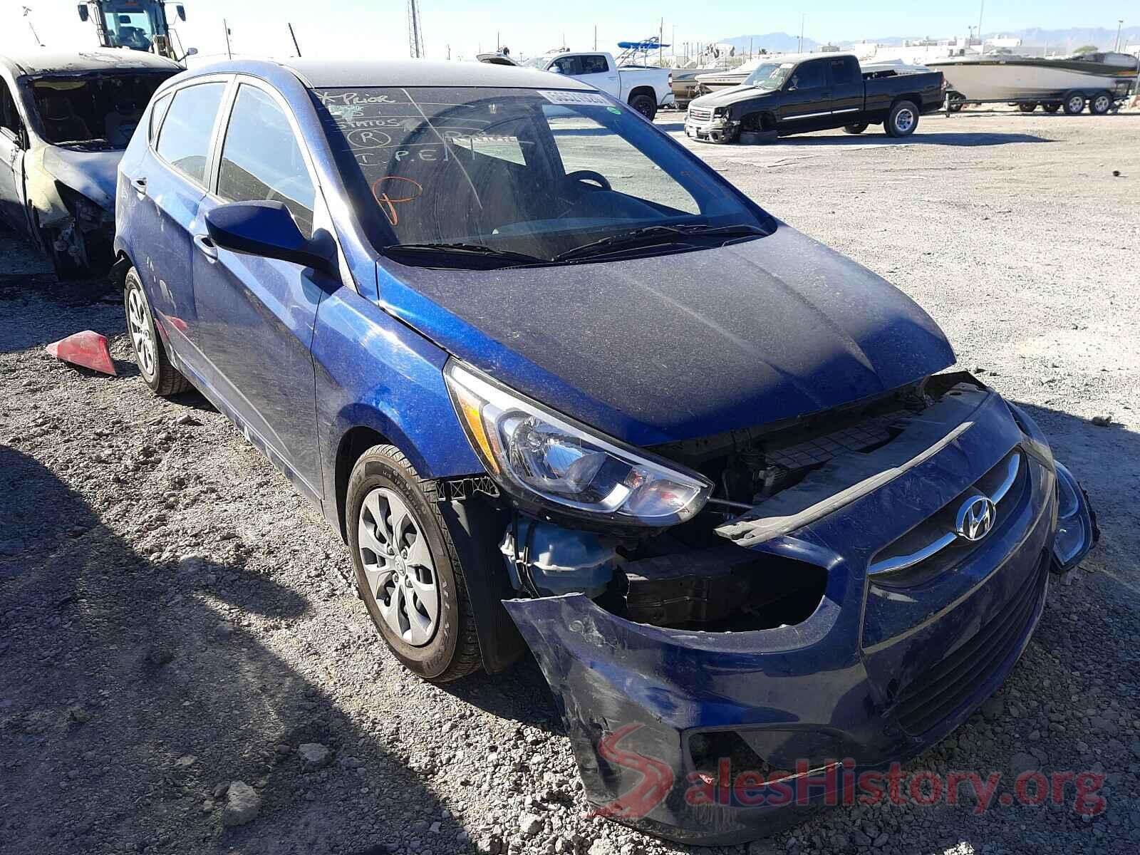 KMHCT5AE8GU279773 2016 HYUNDAI ACCENT