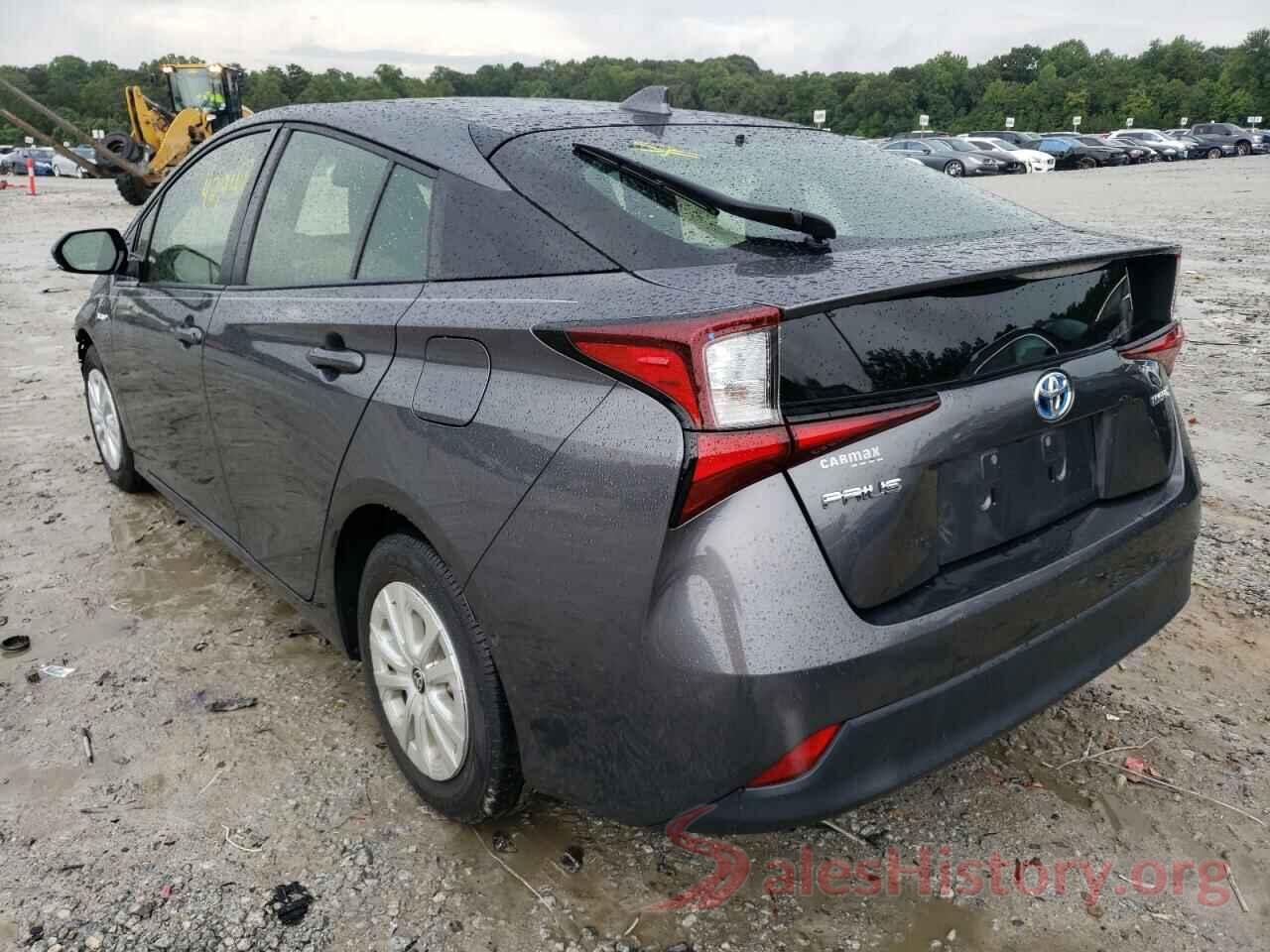 JTDKARFU2K3070461 2019 TOYOTA PRIUS