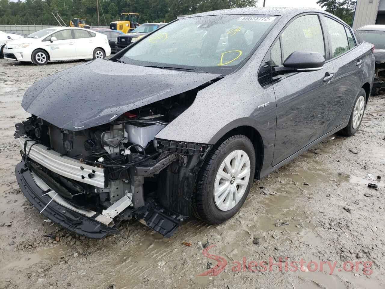 JTDKARFU2K3070461 2019 TOYOTA PRIUS