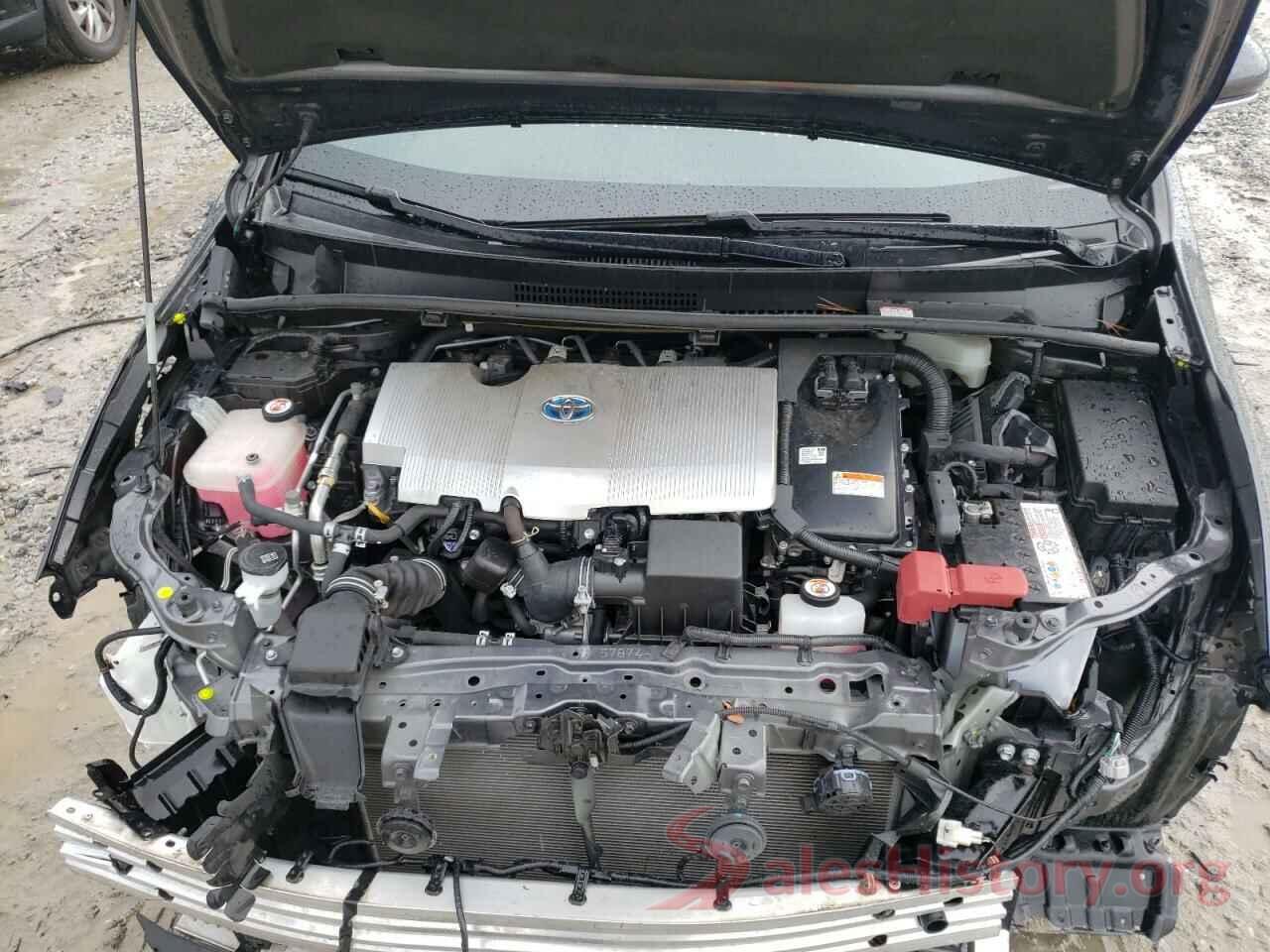 JTDKARFU2K3070461 2019 TOYOTA PRIUS