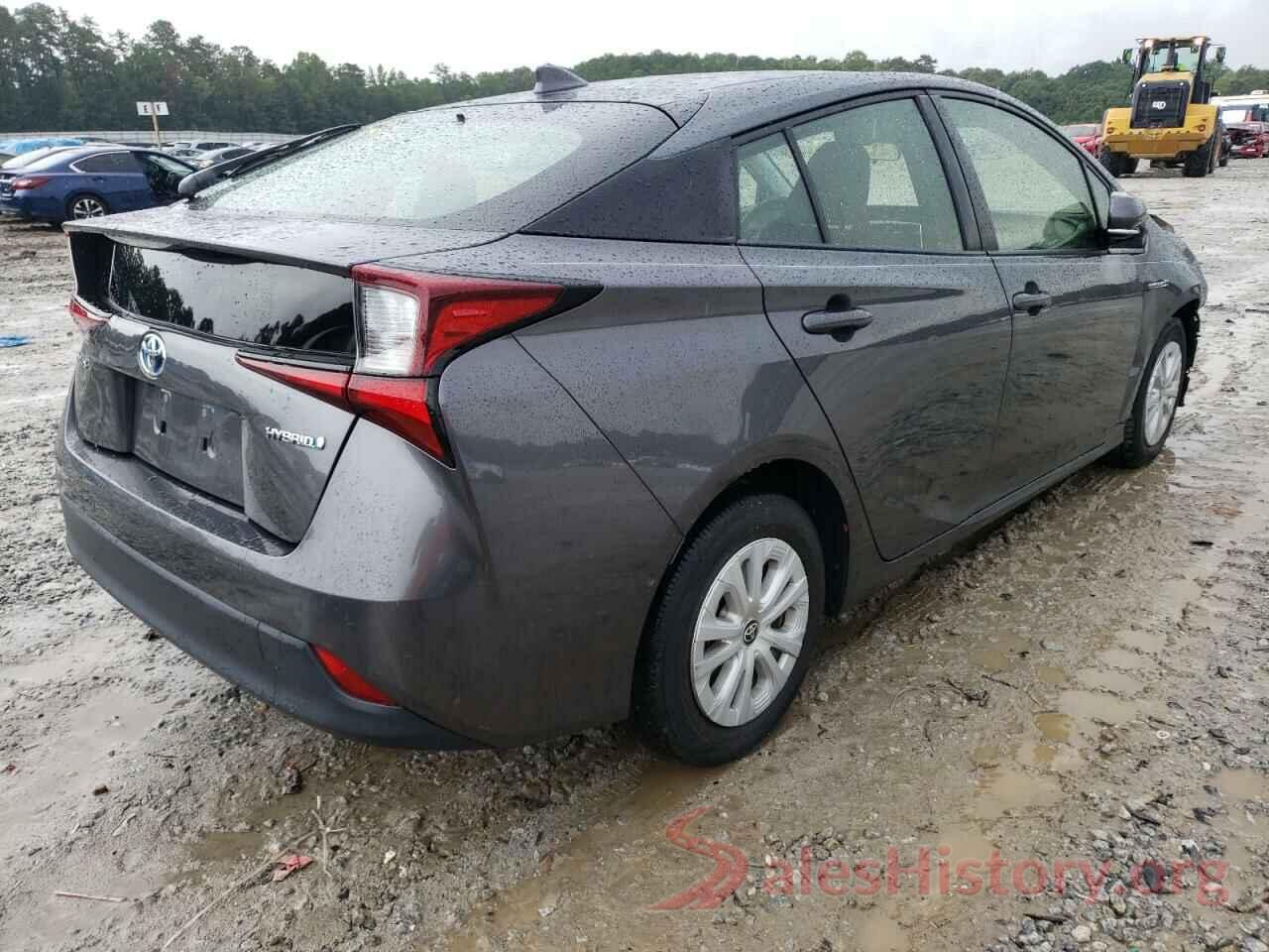 JTDKARFU2K3070461 2019 TOYOTA PRIUS