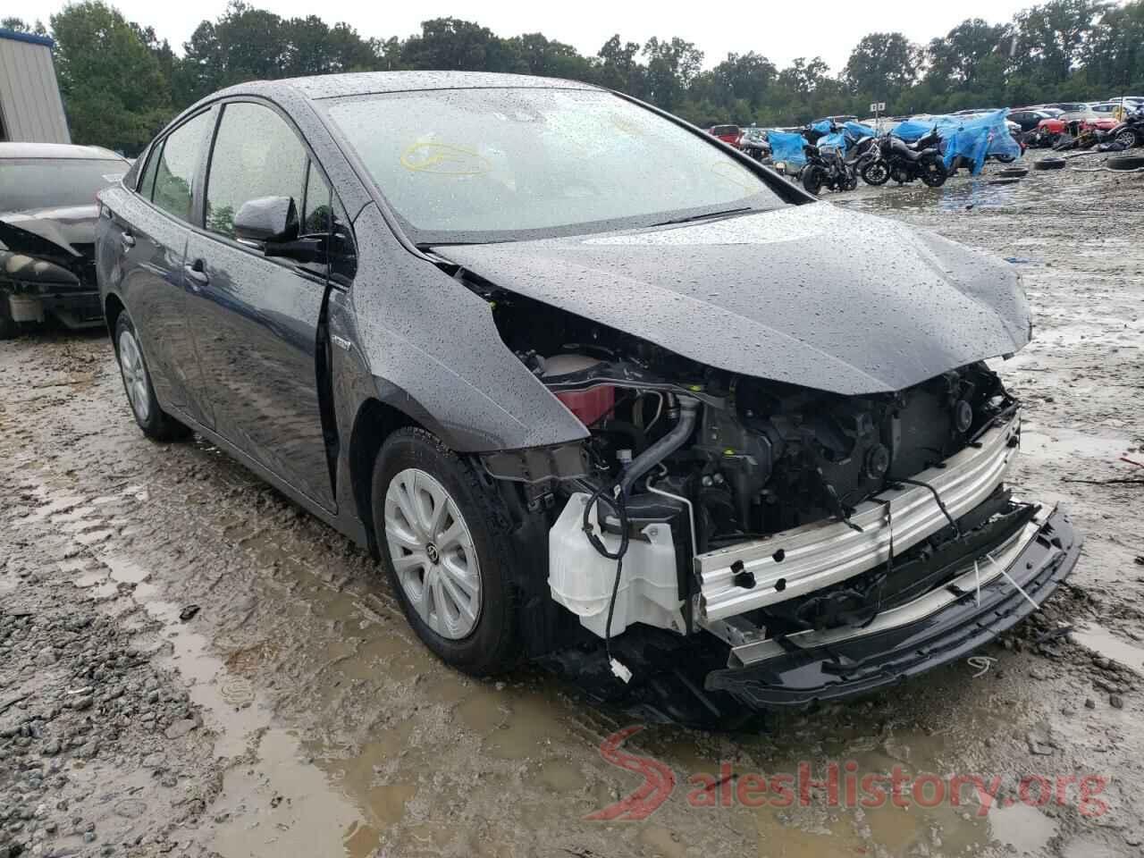 JTDKARFU2K3070461 2019 TOYOTA PRIUS