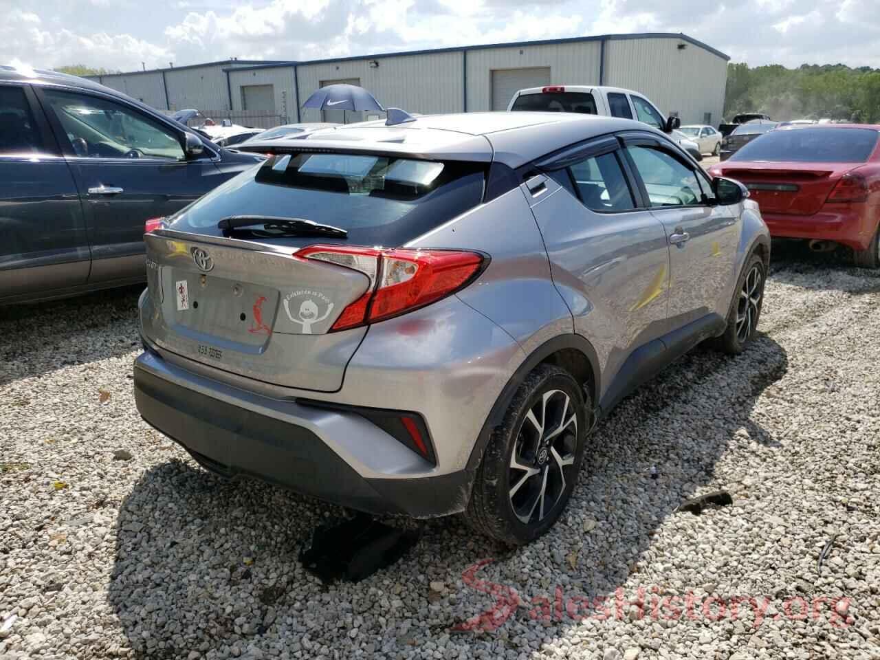 NMTKHMBX3JR060855 2018 TOYOTA C-HR