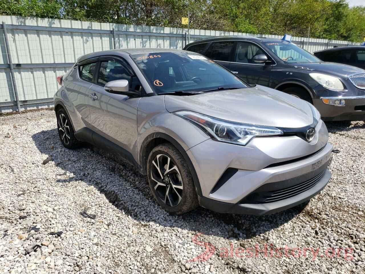 NMTKHMBX3JR060855 2018 TOYOTA C-HR