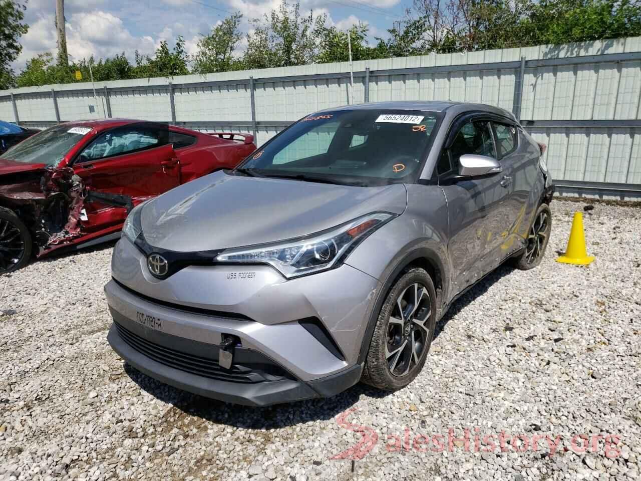 NMTKHMBX3JR060855 2018 TOYOTA C-HR