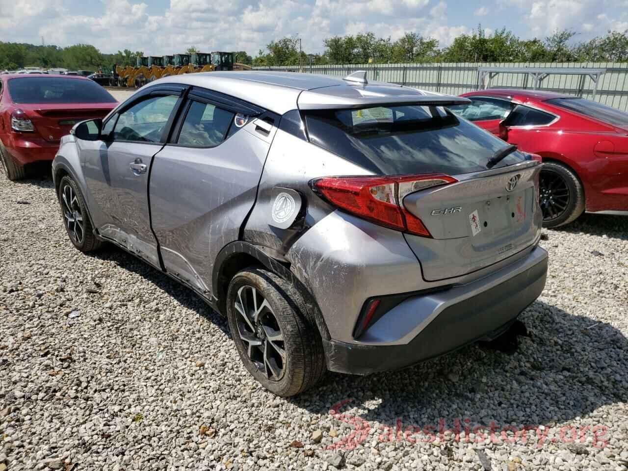 NMTKHMBX3JR060855 2018 TOYOTA C-HR