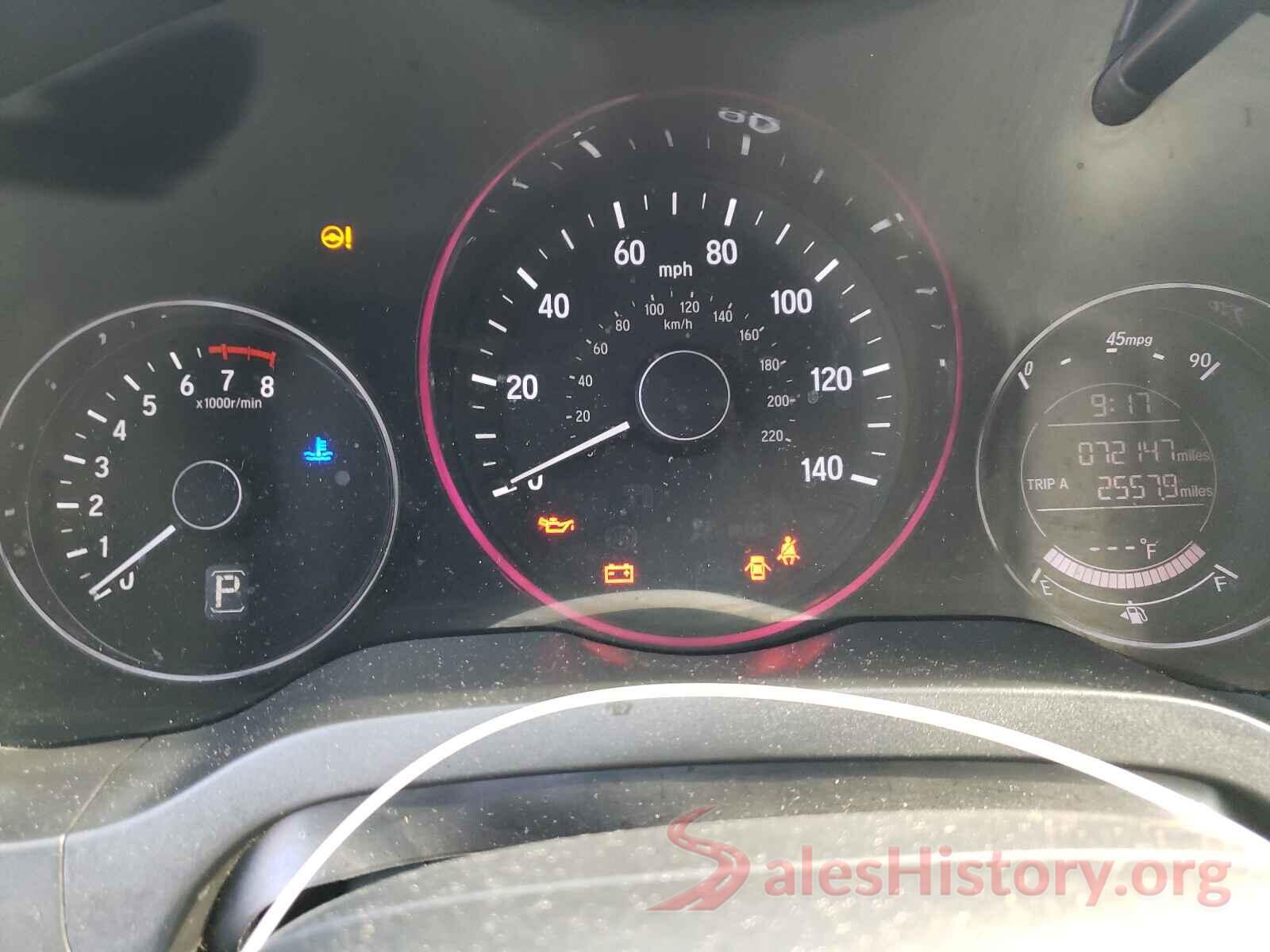 3CZRU5H31JM713084 2018 HONDA HR-V