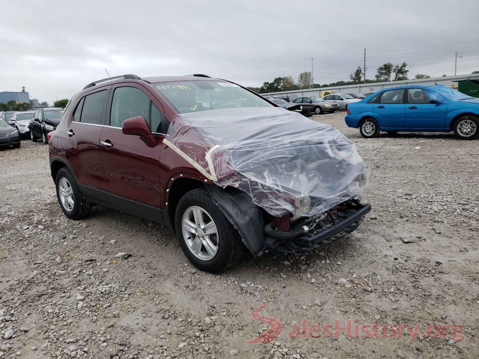 3GNCJPSBXHL169577 2017 CHEVROLET TRAX