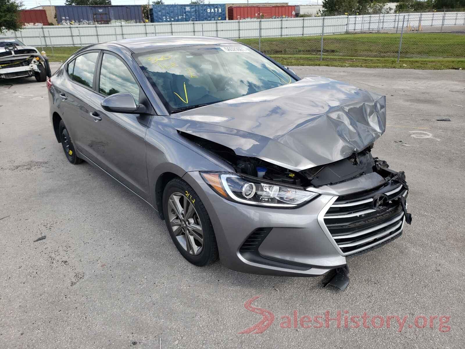 5NPD84LF2JH283314 2018 HYUNDAI ELANTRA