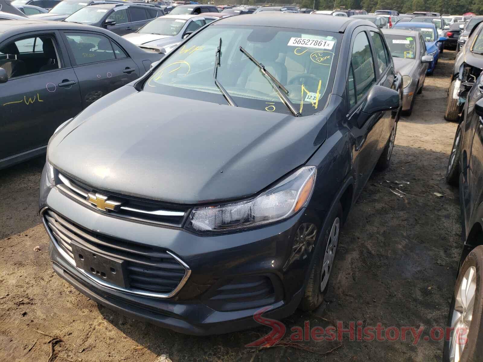 3GNCJKSB1KL135991 2019 CHEVROLET TRAX