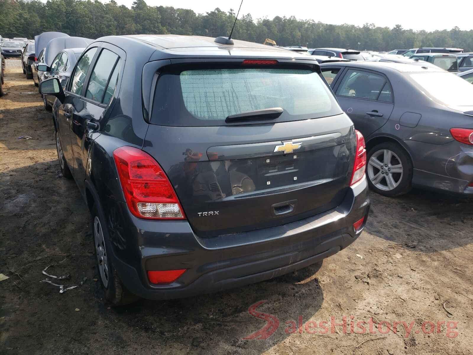 3GNCJKSB1KL135991 2019 CHEVROLET TRAX