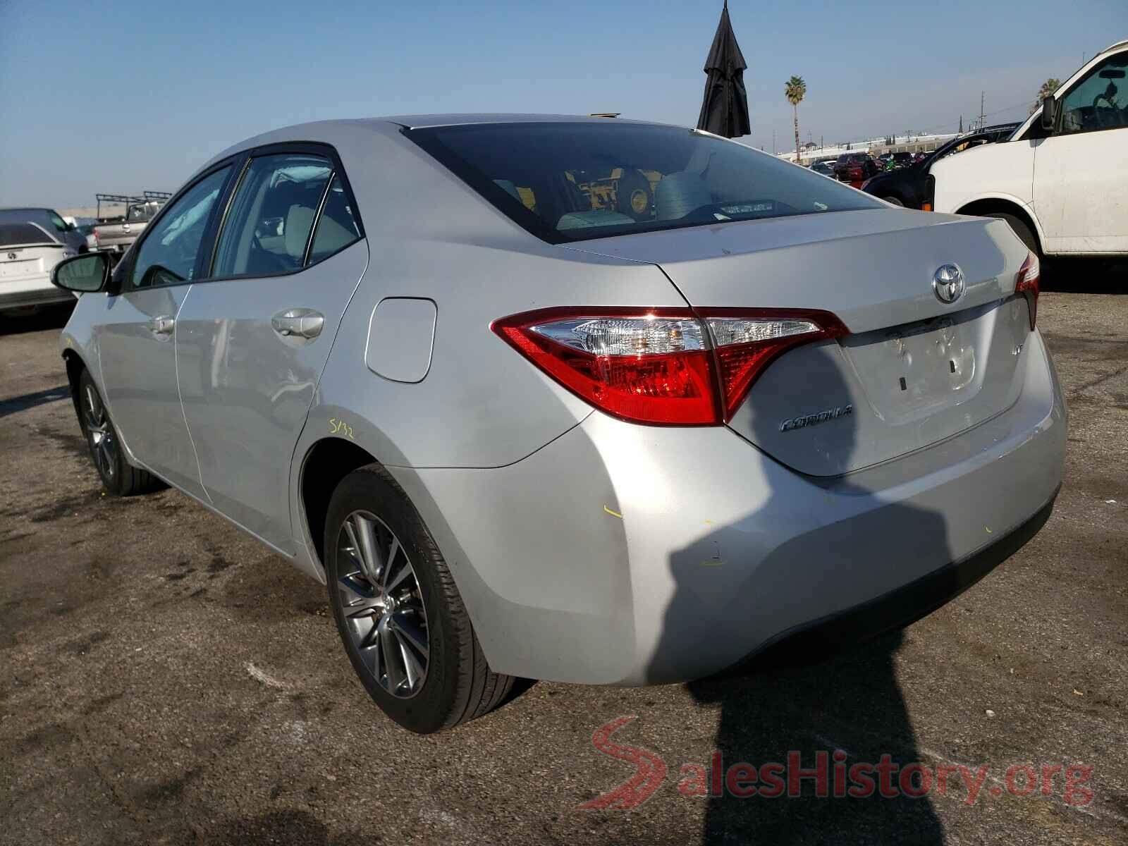 5YFBURHE1GP388762 2016 TOYOTA COROLLA