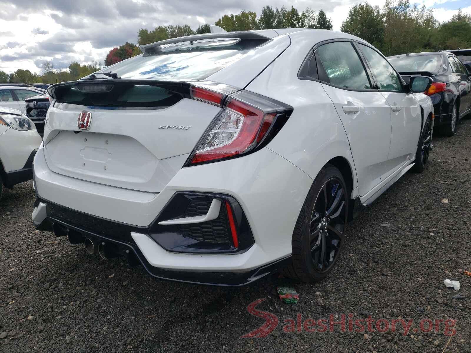 SHHFK7H40MU401557 2021 HONDA CIVIC