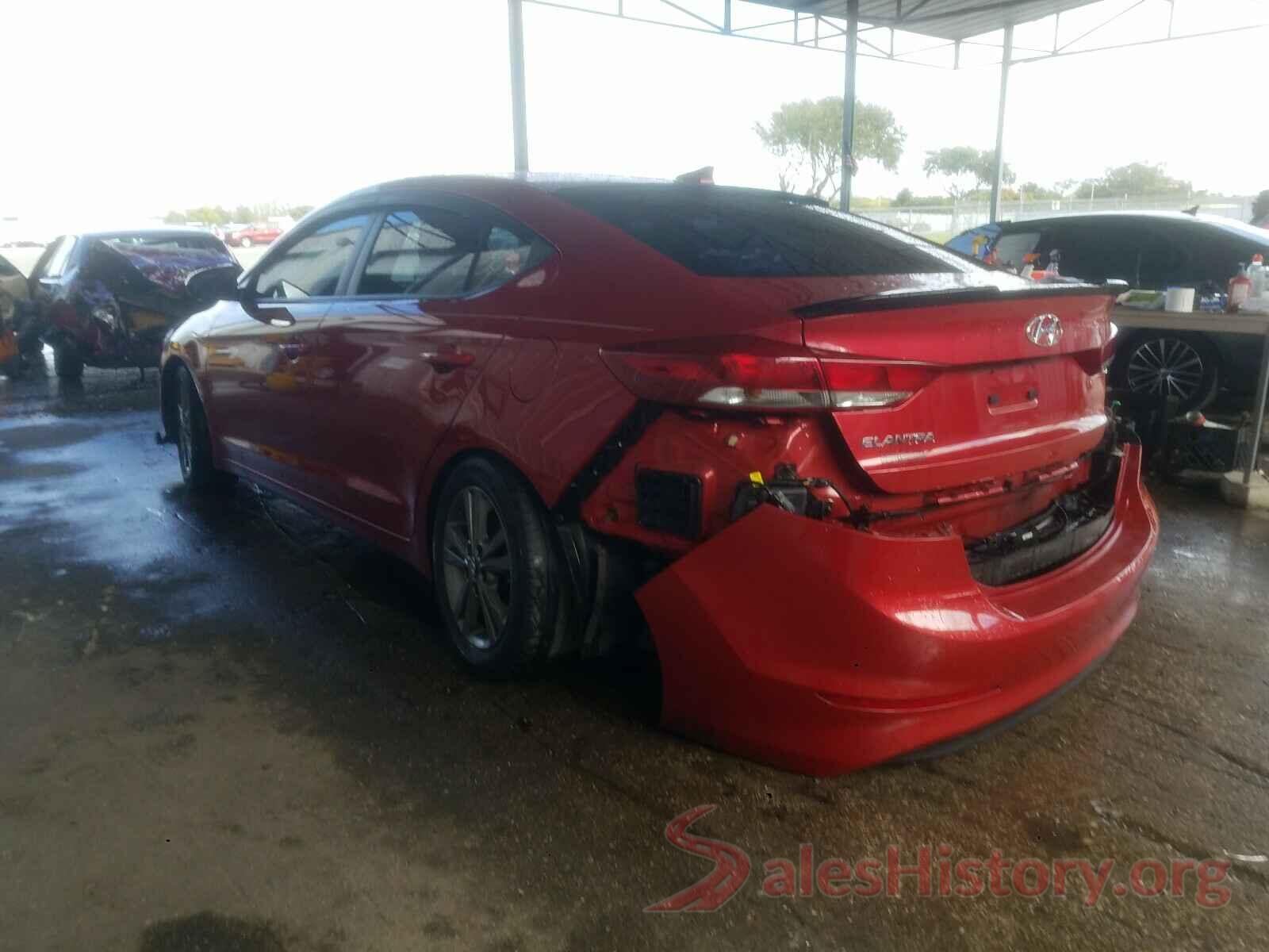 5NPD84LF2JH307031 2018 HYUNDAI ELANTRA