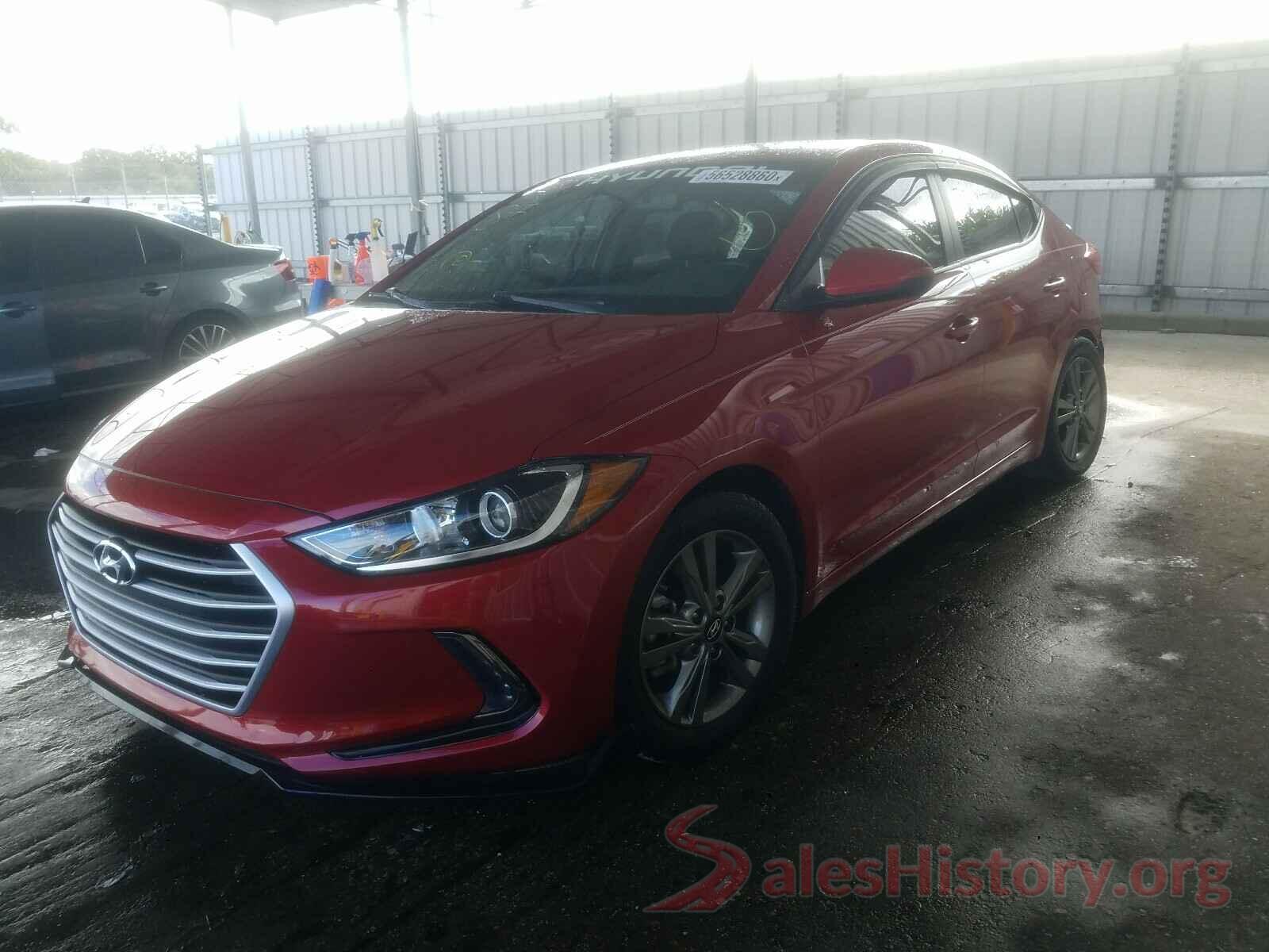 5NPD84LF2JH307031 2018 HYUNDAI ELANTRA