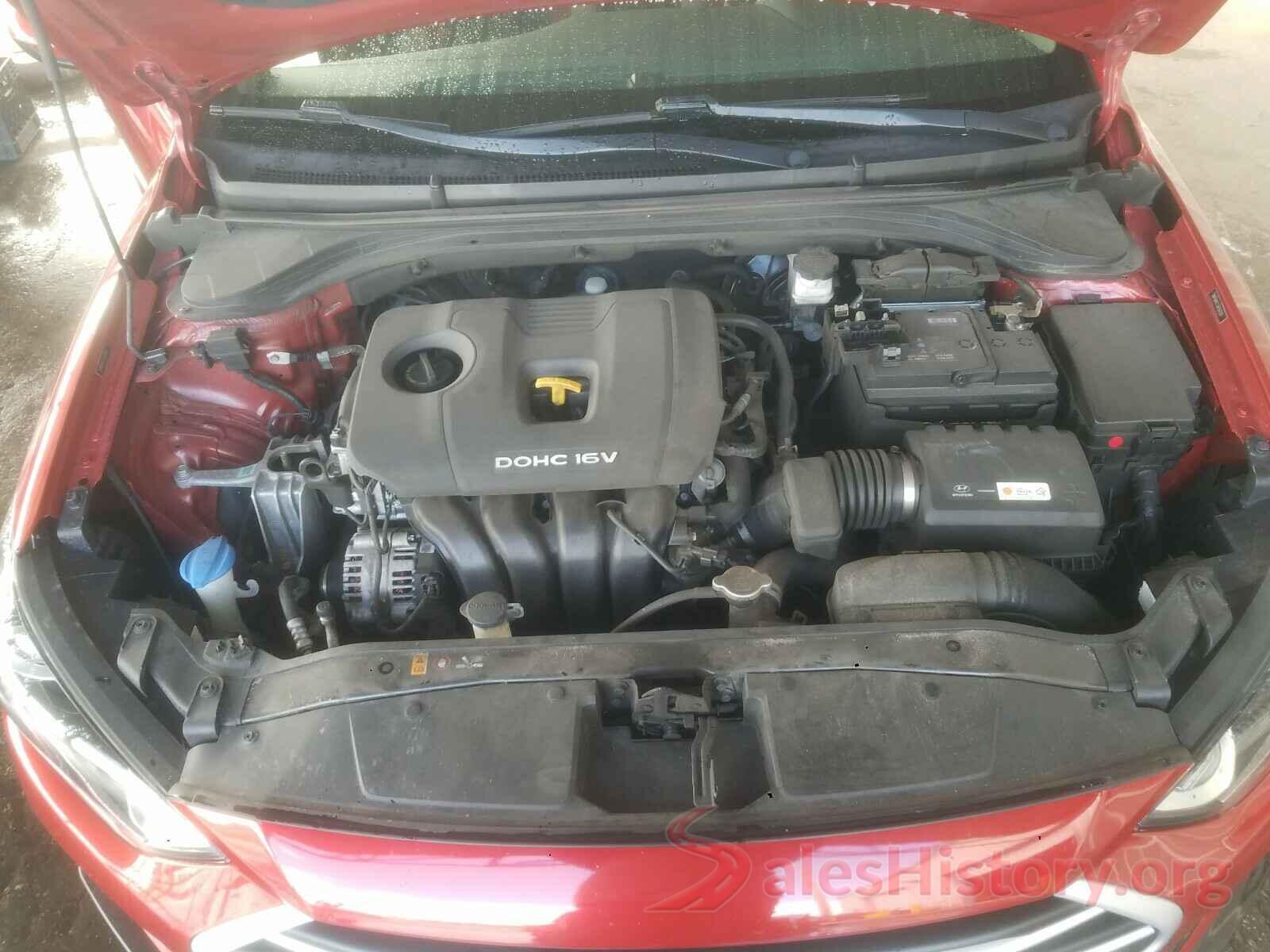 5NPD84LF2JH307031 2018 HYUNDAI ELANTRA