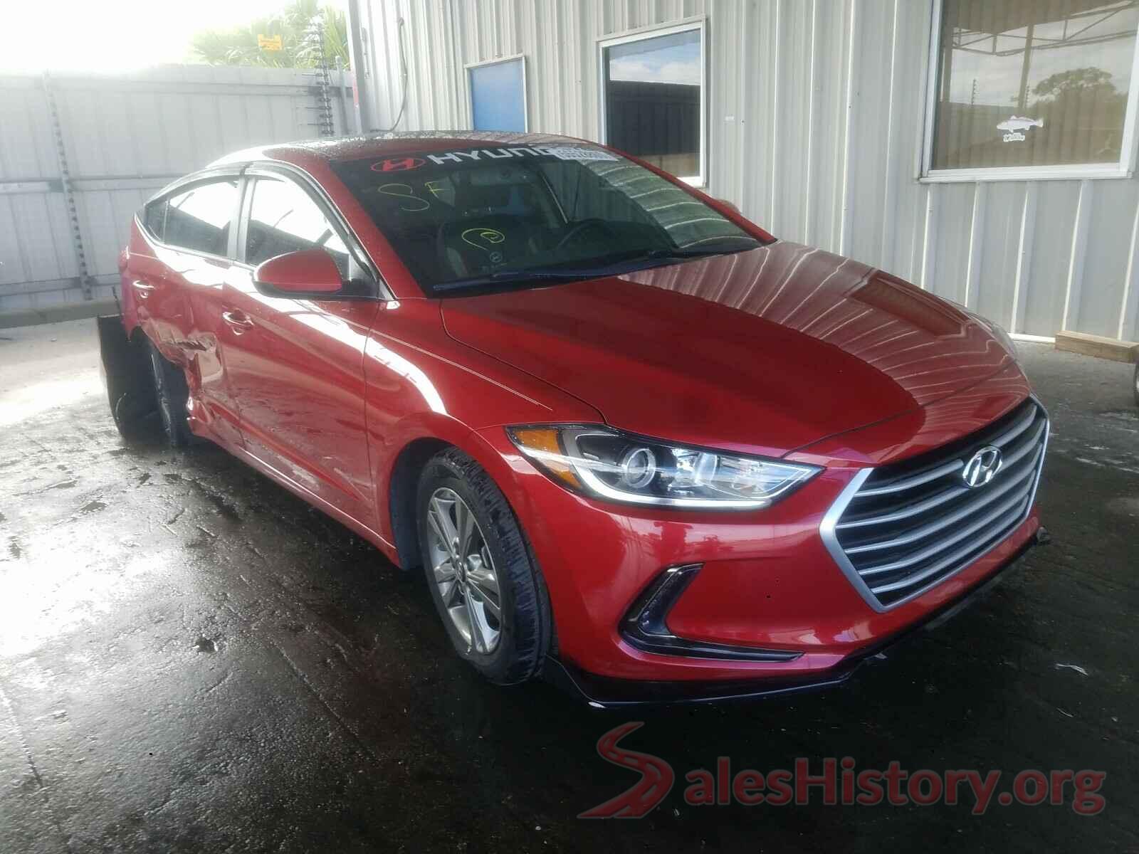 5NPD84LF2JH307031 2018 HYUNDAI ELANTRA