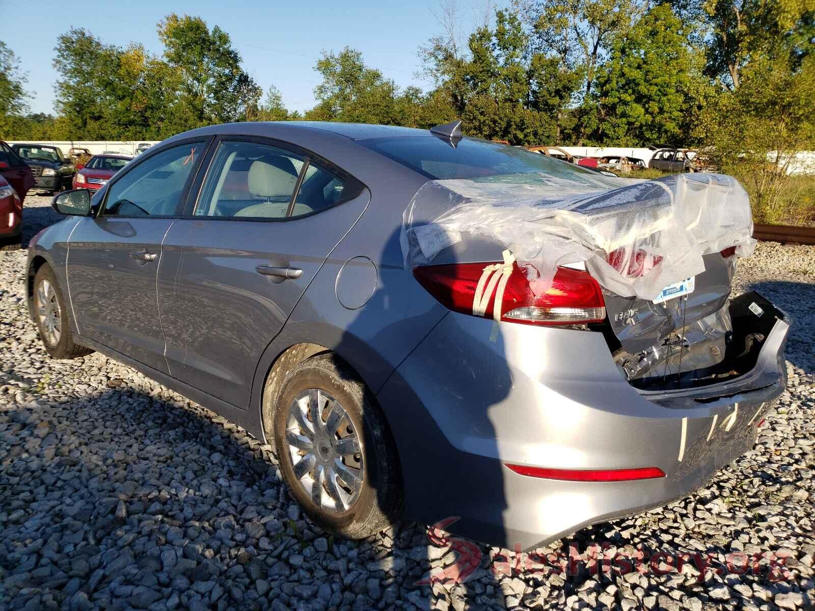 5NPD74LF9HH176063 2017 HYUNDAI ELANTRA